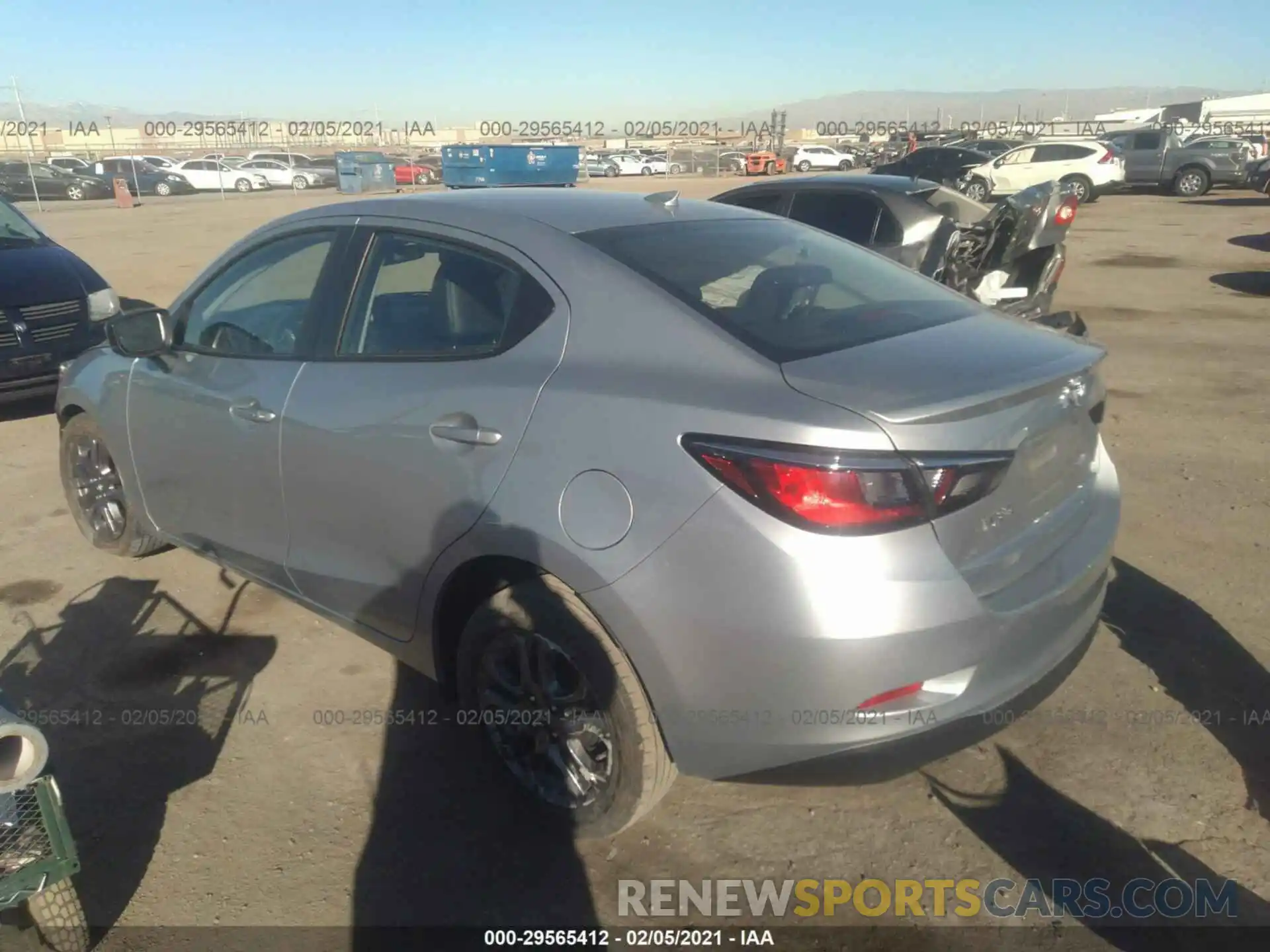 3 Photograph of a damaged car 3MYDLBYV2KY503463 TOYOTA YARIS SEDAN 2019