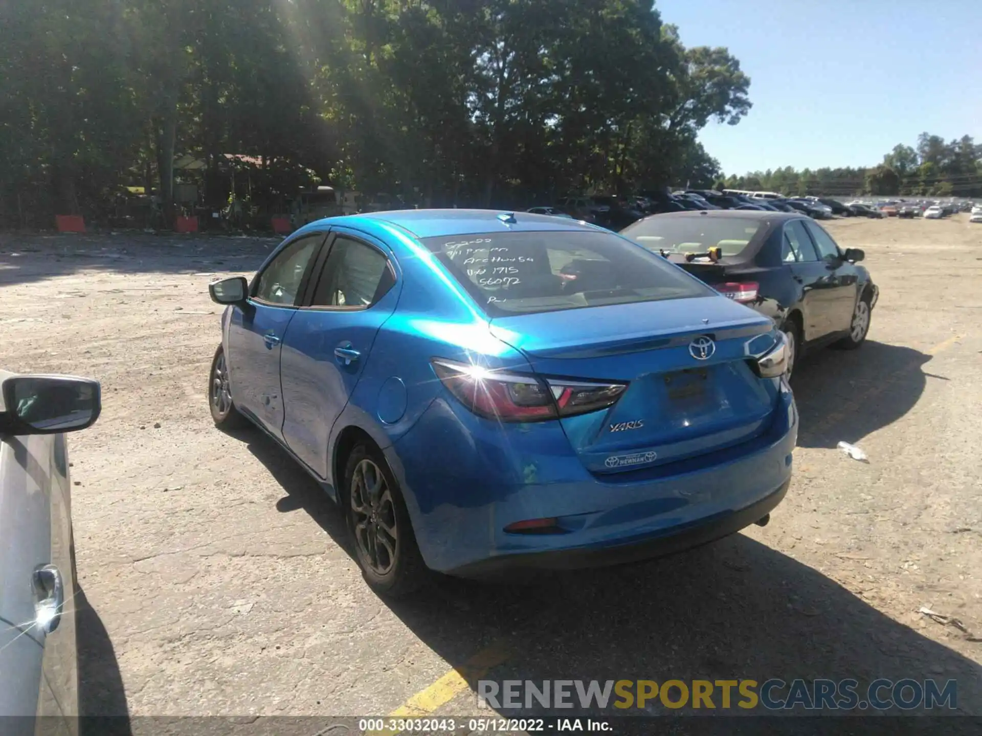 3 Photograph of a damaged car 3MYDLBYV2KY503589 TOYOTA YARIS SEDAN 2019