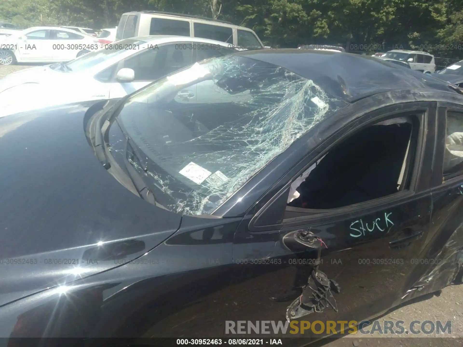 7 Photograph of a damaged car 3MYDLBYV2KY504421 TOYOTA YARIS SEDAN 2019