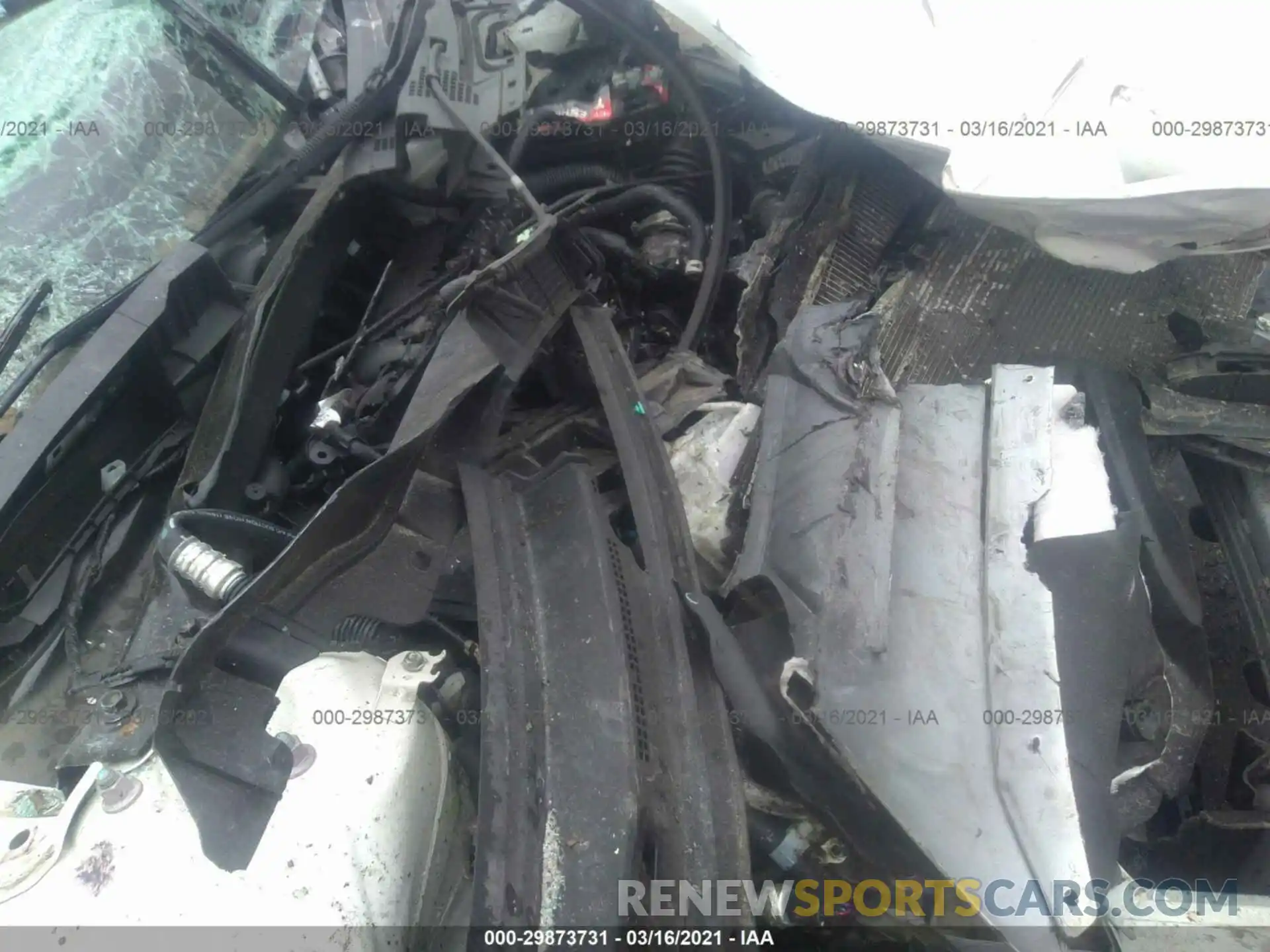 10 Photograph of a damaged car 3MYDLBYV2KY505021 TOYOTA YARIS SEDAN 2019