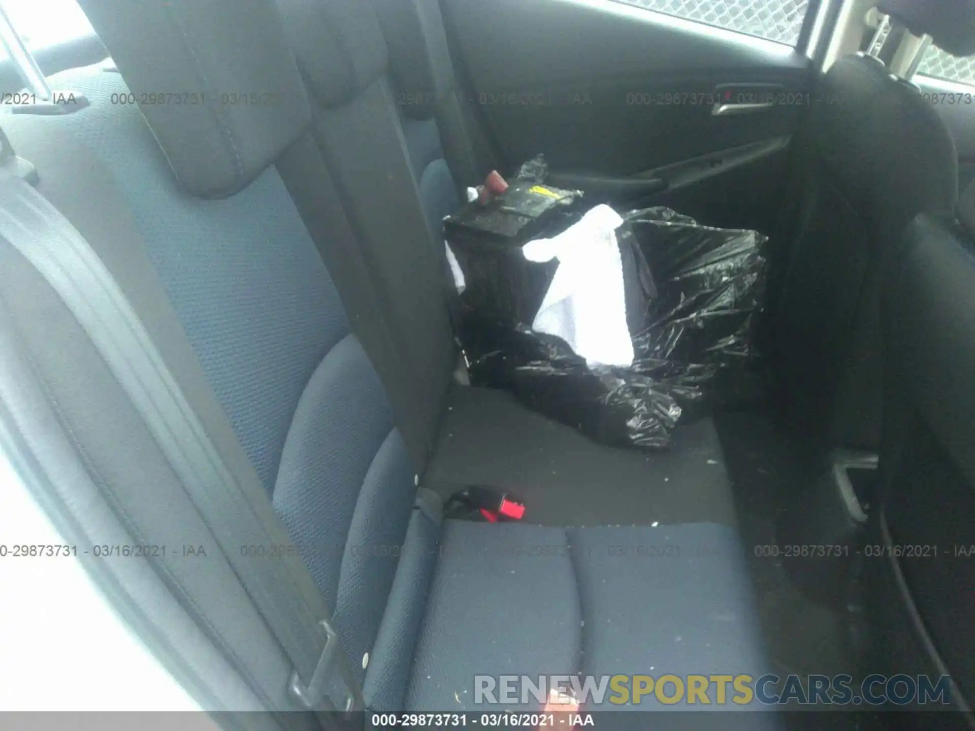 8 Photograph of a damaged car 3MYDLBYV2KY505021 TOYOTA YARIS SEDAN 2019