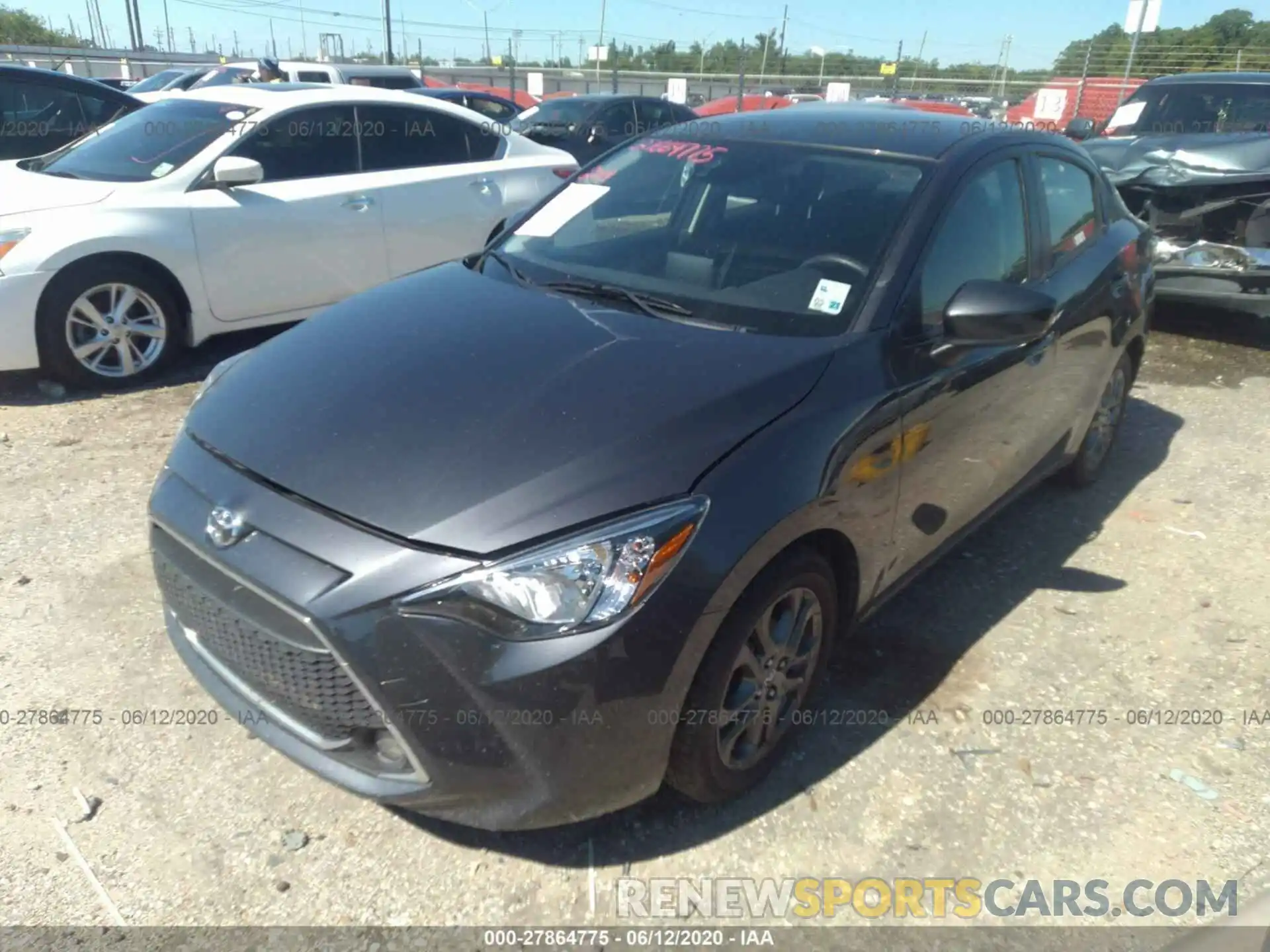 6 Photograph of a damaged car 3MYDLBYV2KY505987 TOYOTA YARIS SEDAN 2019