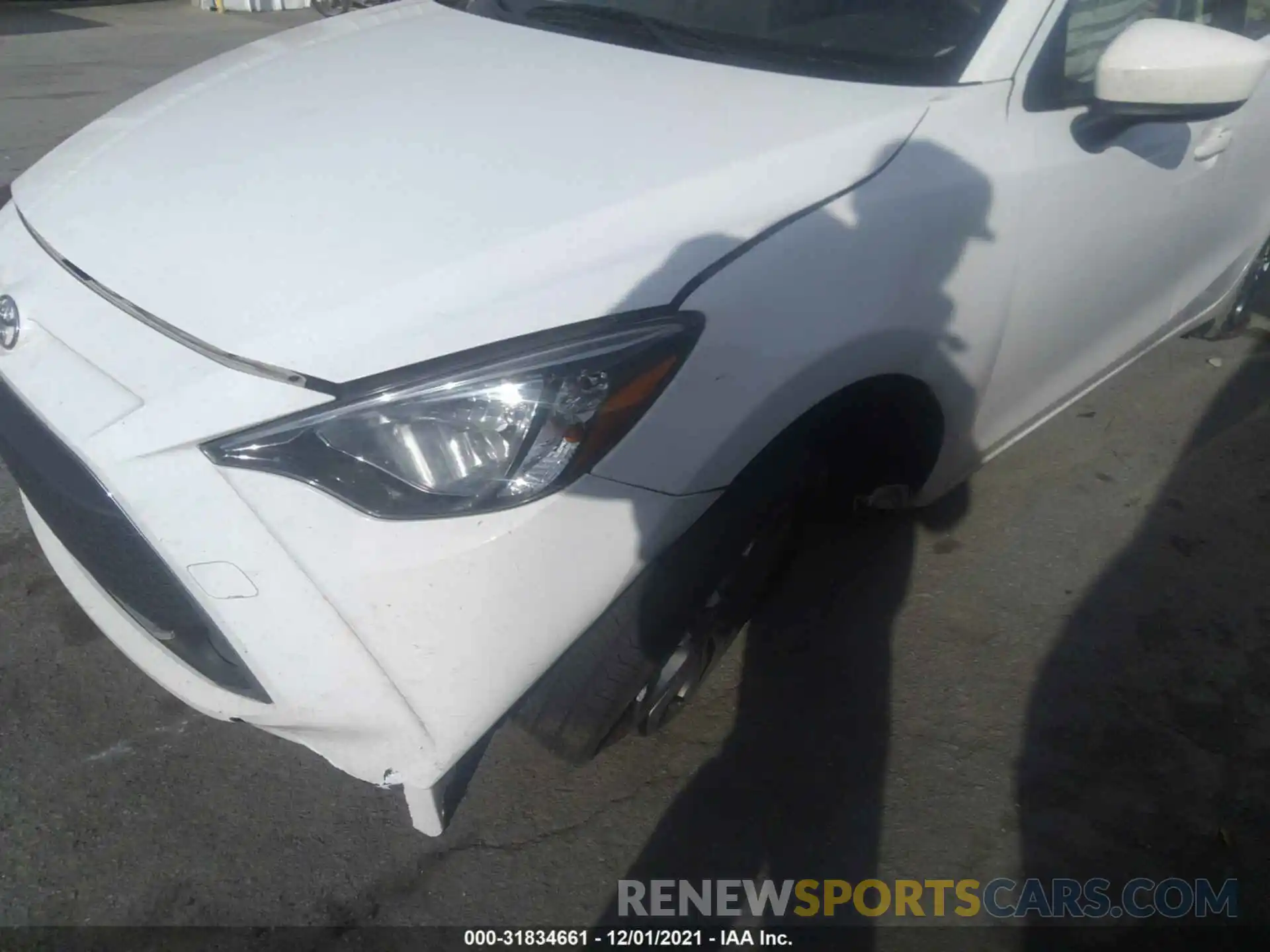 6 Photograph of a damaged car 3MYDLBYV2KY509960 TOYOTA YARIS SEDAN 2019