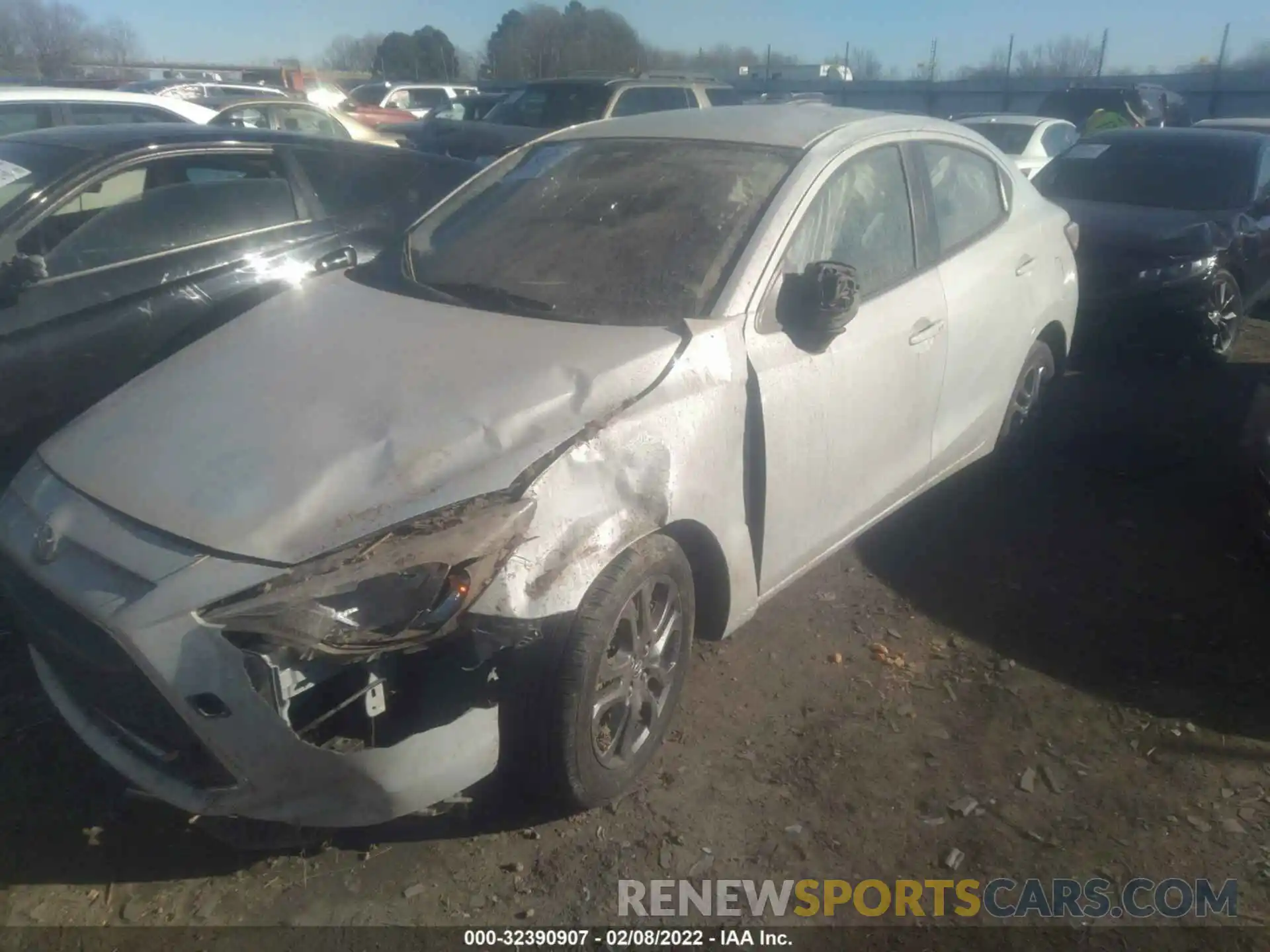 2 Photograph of a damaged car 3MYDLBYV2KY511711 TOYOTA YARIS SEDAN 2019