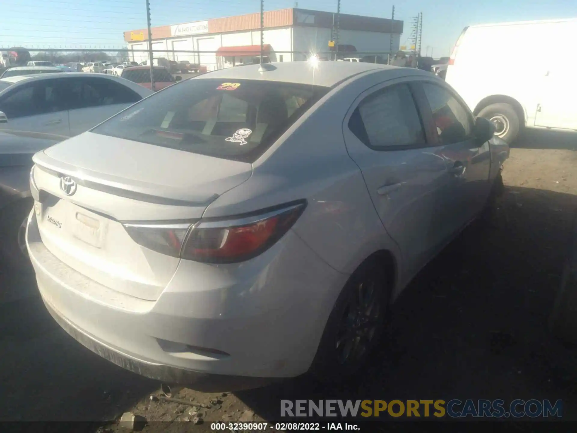 4 Photograph of a damaged car 3MYDLBYV2KY511711 TOYOTA YARIS SEDAN 2019