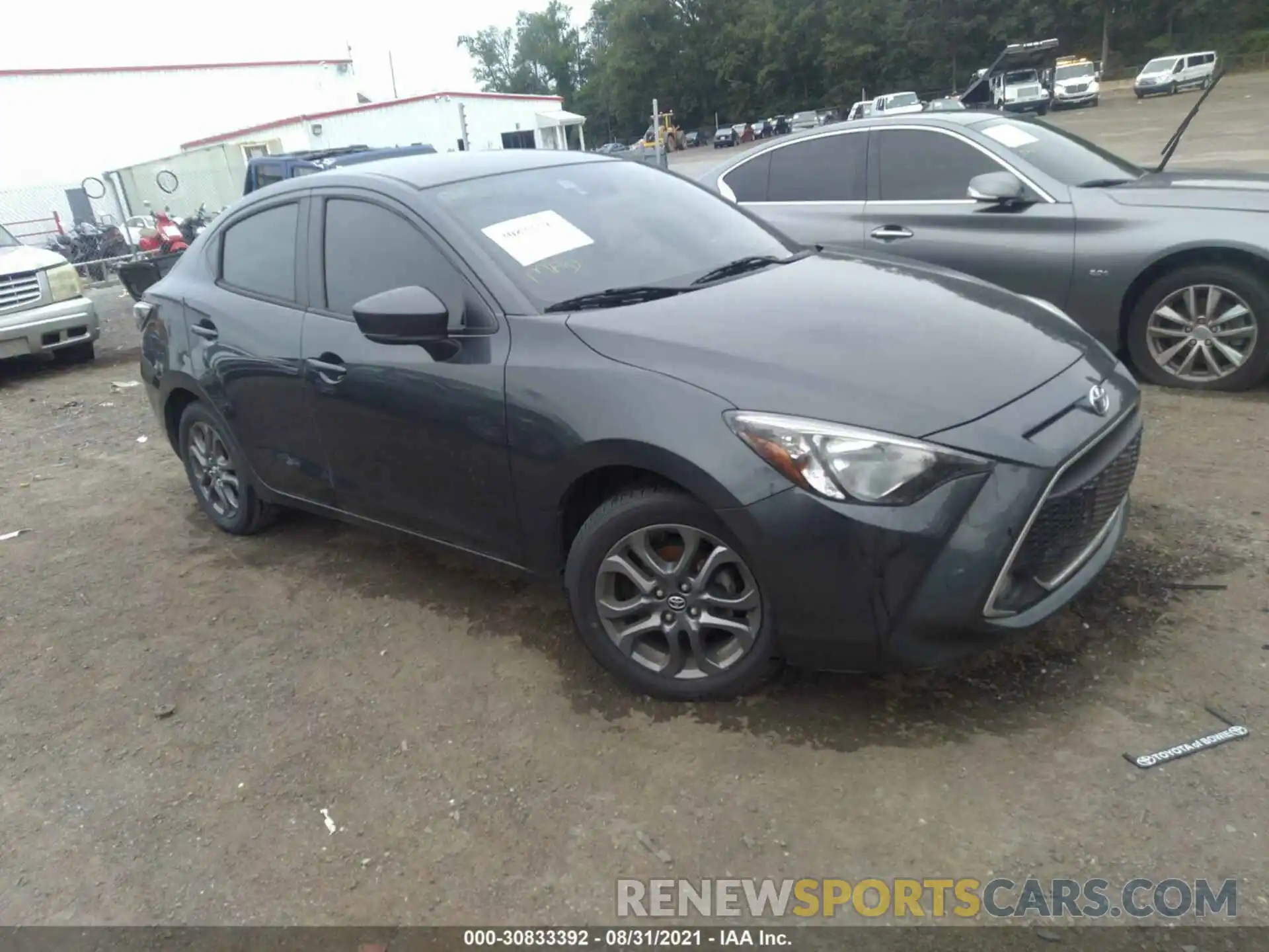 1 Photograph of a damaged car 3MYDLBYV2KY513362 TOYOTA YARIS SEDAN 2019