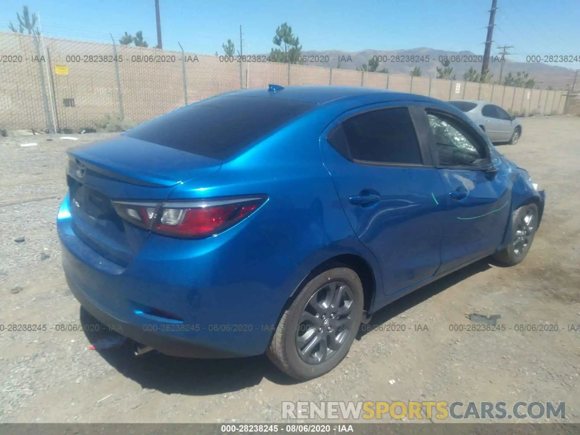 4 Photograph of a damaged car 3MYDLBYV2KY514513 TOYOTA YARIS SEDAN 2019