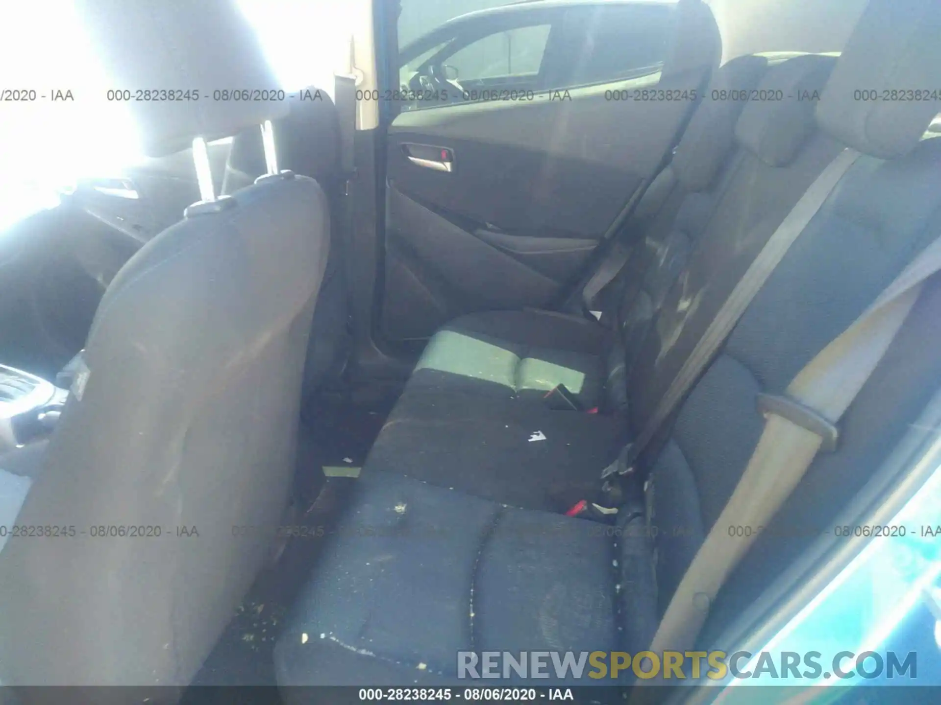 8 Photograph of a damaged car 3MYDLBYV2KY514513 TOYOTA YARIS SEDAN 2019