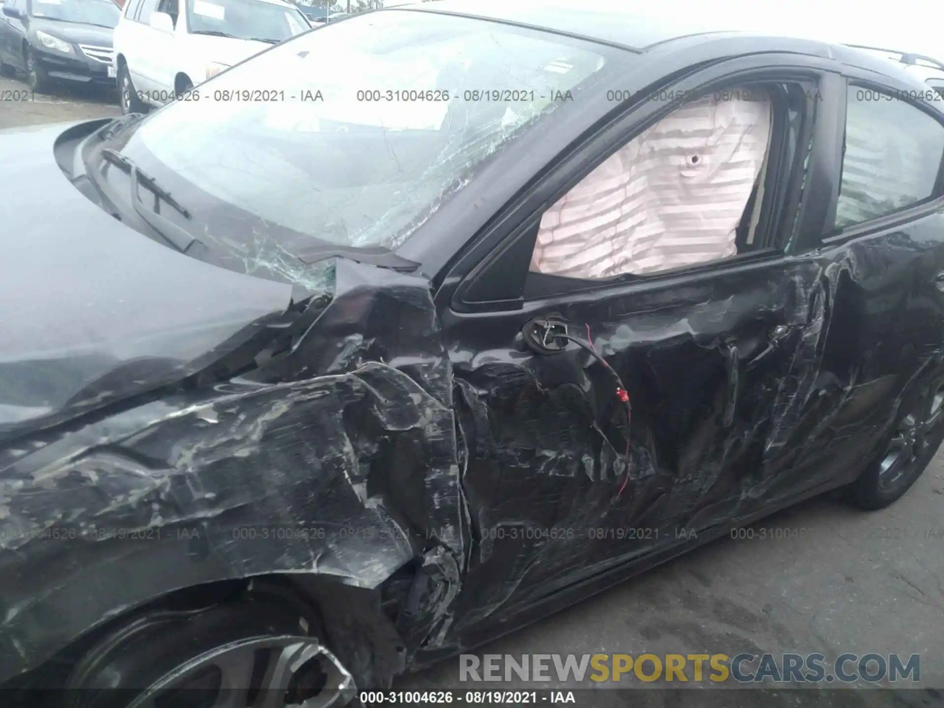 6 Photograph of a damaged car 3MYDLBYV2KY520909 TOYOTA YARIS SEDAN 2019