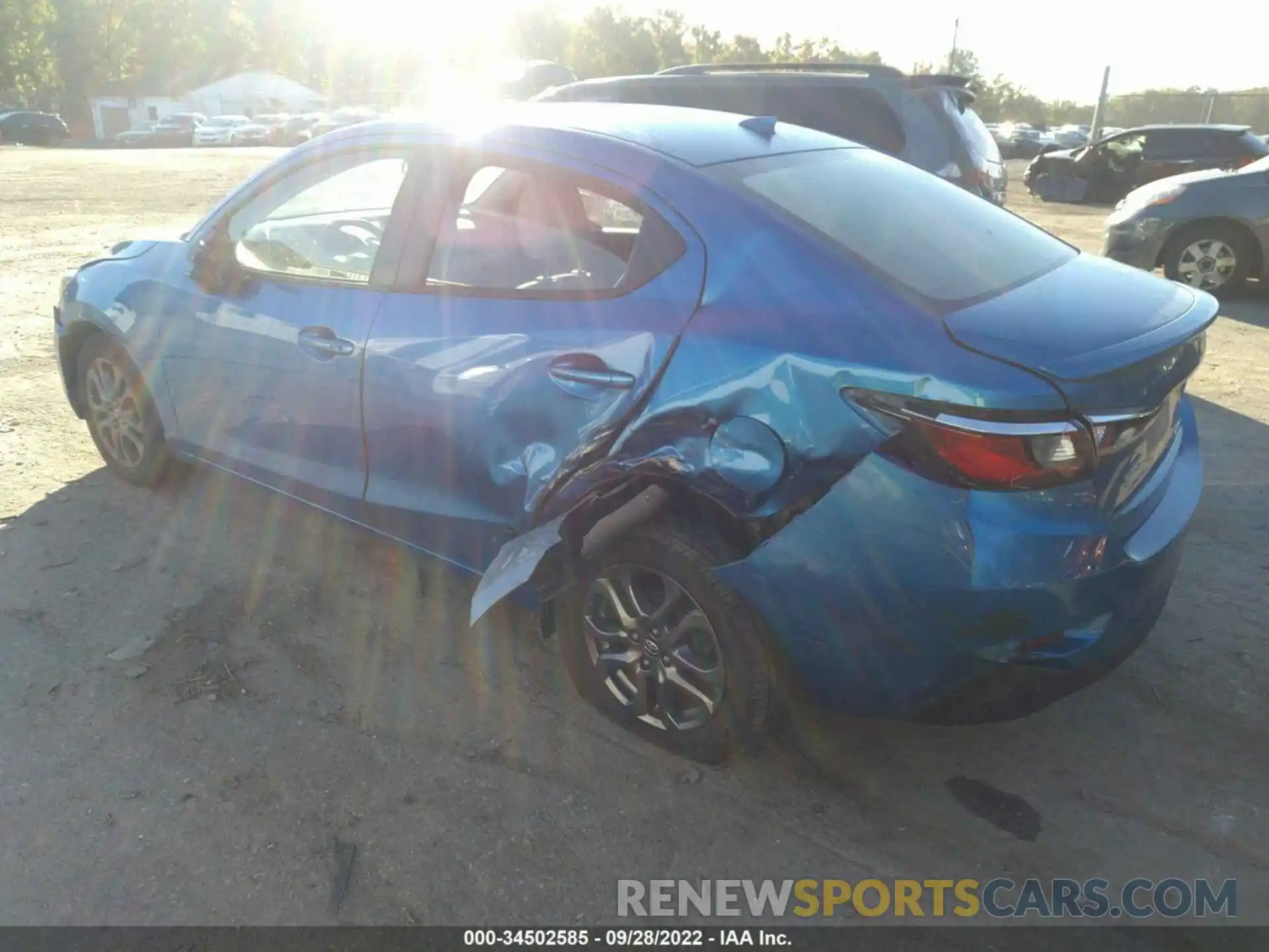 3 Photograph of a damaged car 3MYDLBYV2KY522241 TOYOTA YARIS SEDAN 2019