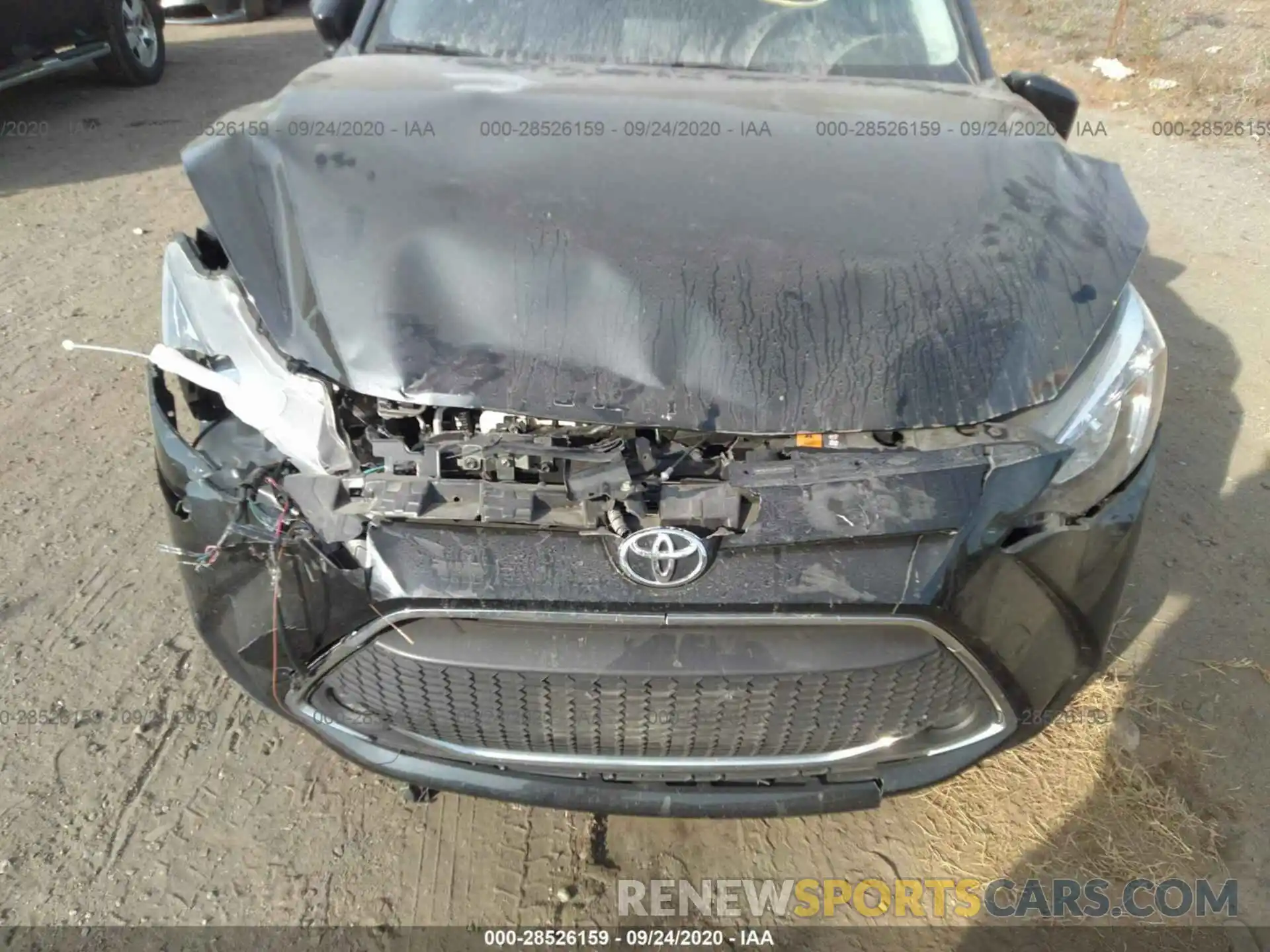 6 Photograph of a damaged car 3MYDLBYV2KY523020 TOYOTA YARIS SEDAN 2019