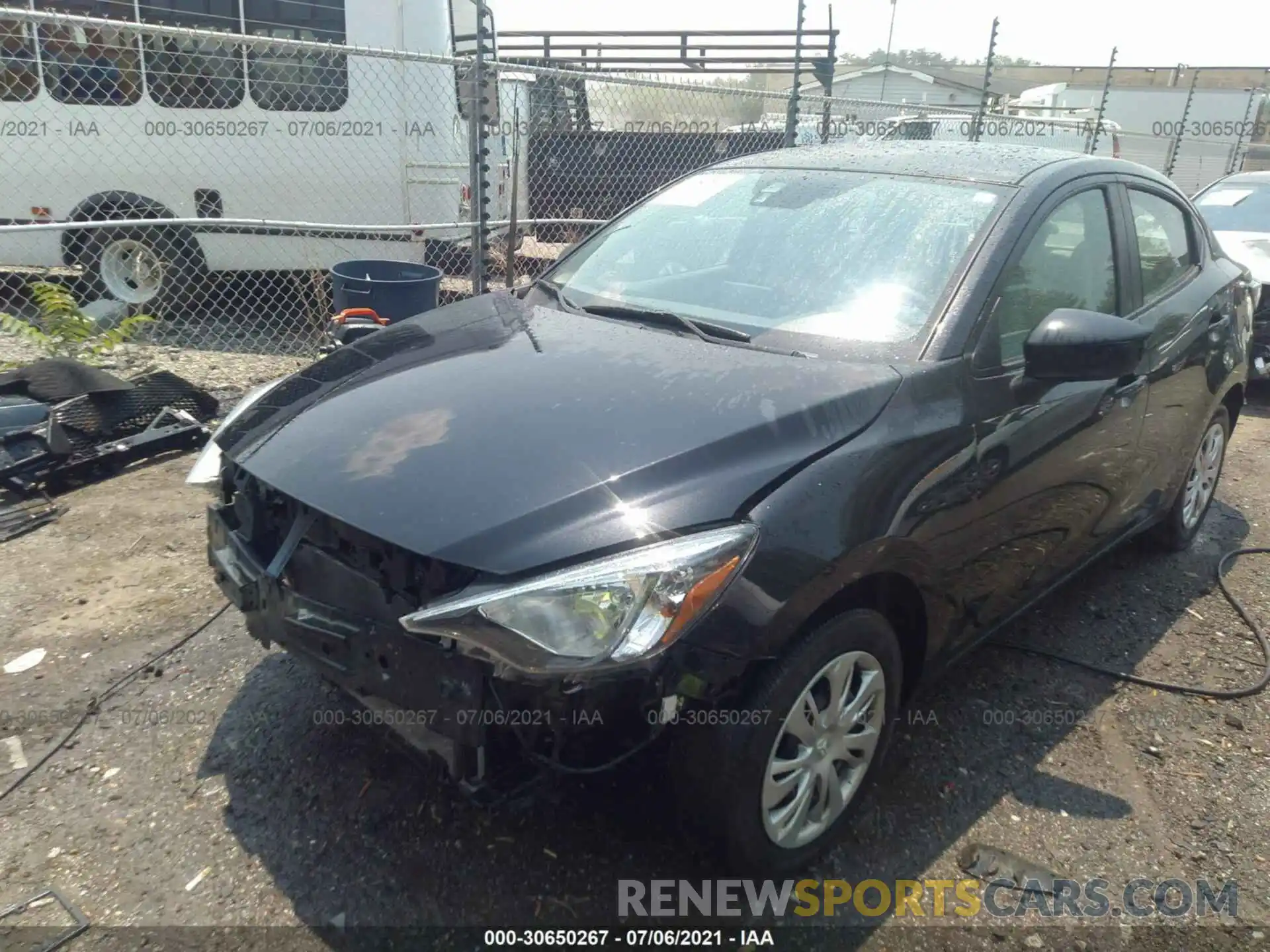 2 Photograph of a damaged car 3MYDLBYV2KY524653 TOYOTA YARIS SEDAN 2019