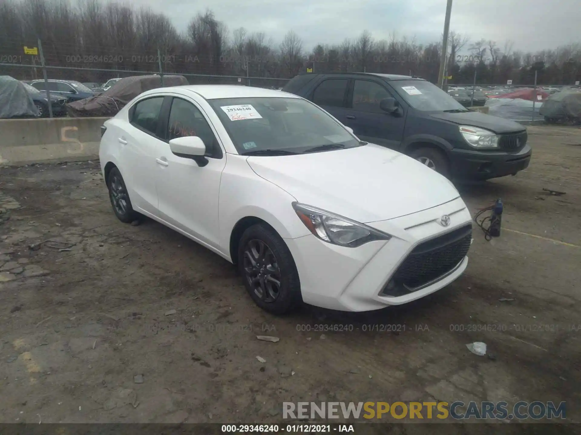 1 Photograph of a damaged car 3MYDLBYV2KY524930 TOYOTA YARIS SEDAN 2019