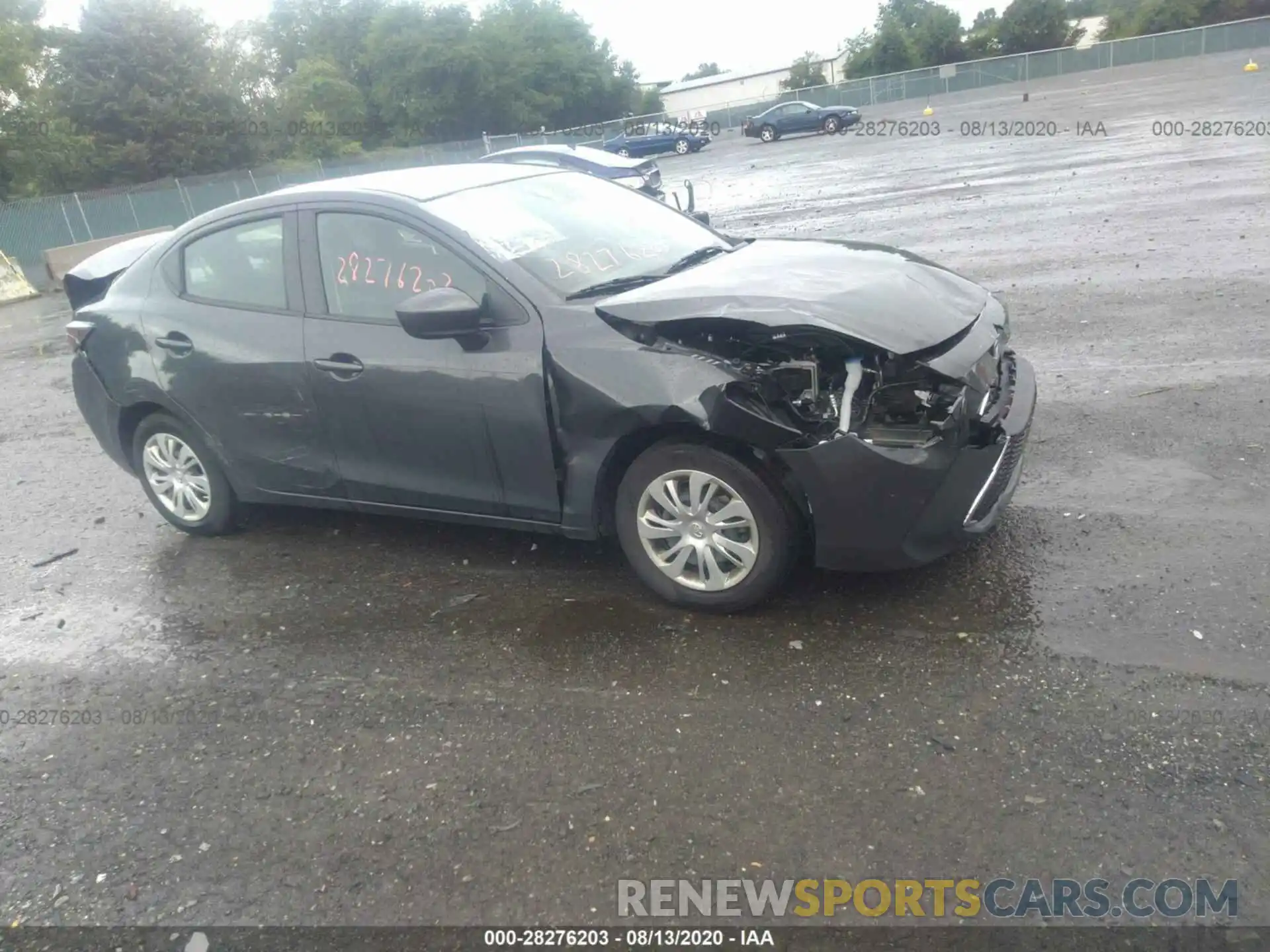 1 Photograph of a damaged car 3MYDLBYV2KY526449 TOYOTA YARIS SEDAN 2019