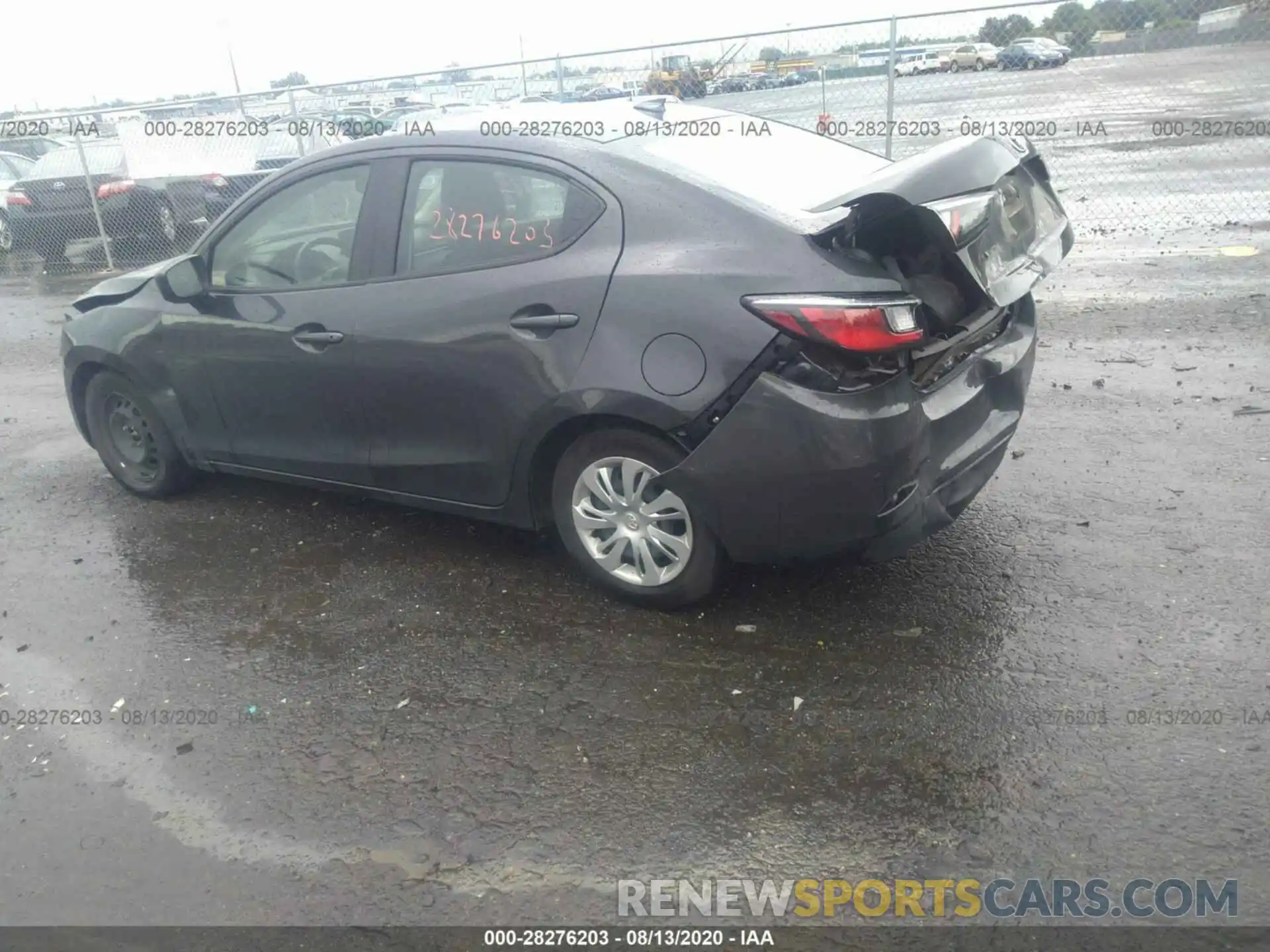 3 Photograph of a damaged car 3MYDLBYV2KY526449 TOYOTA YARIS SEDAN 2019