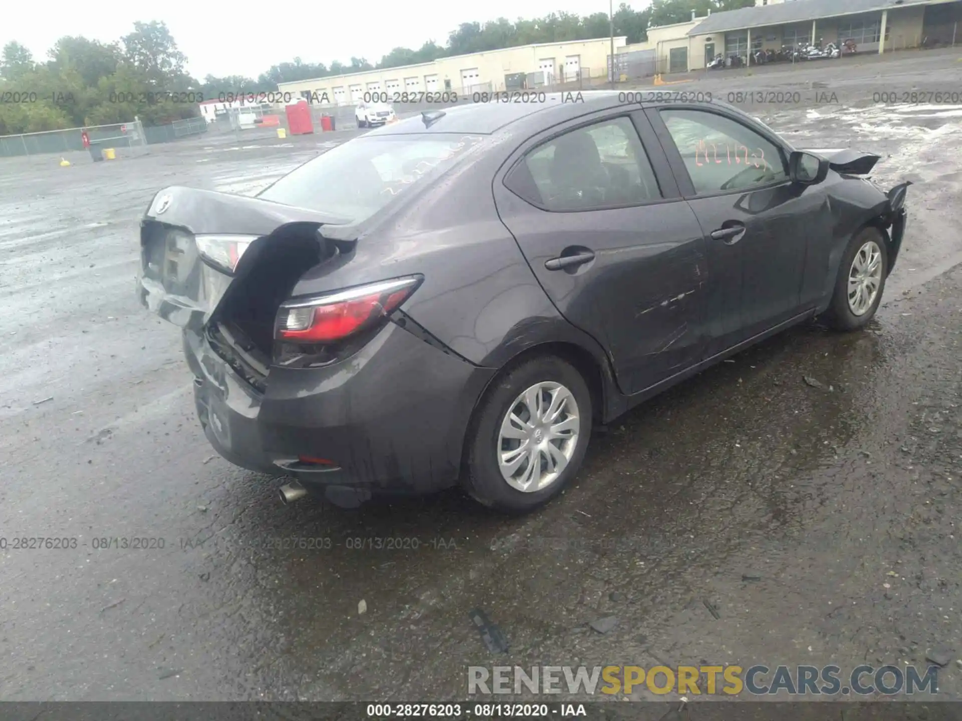 4 Photograph of a damaged car 3MYDLBYV2KY526449 TOYOTA YARIS SEDAN 2019