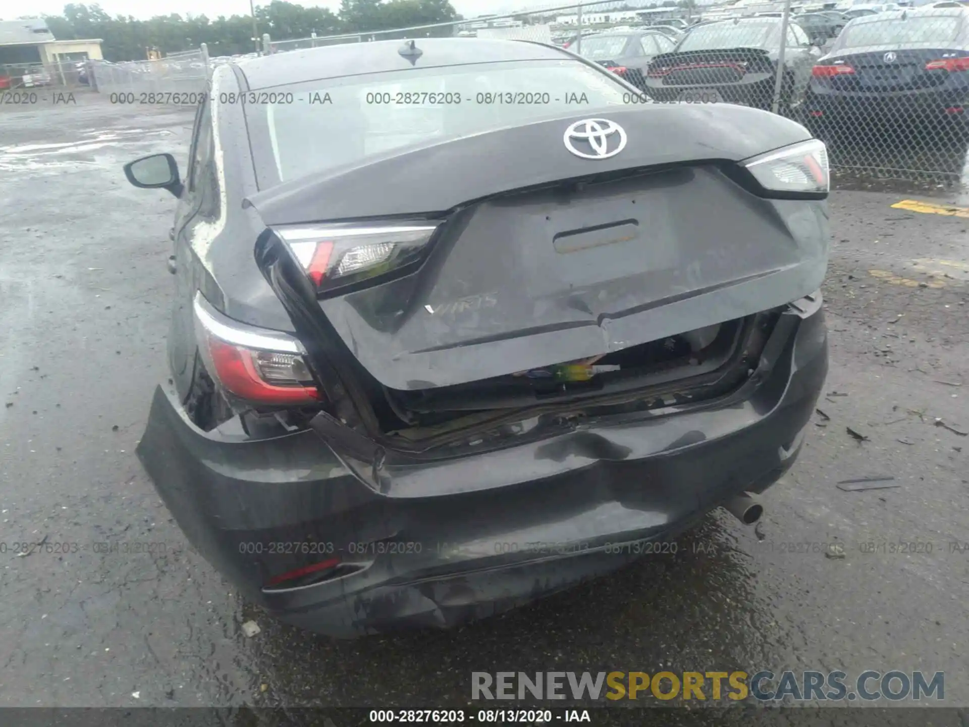 6 Photograph of a damaged car 3MYDLBYV2KY526449 TOYOTA YARIS SEDAN 2019