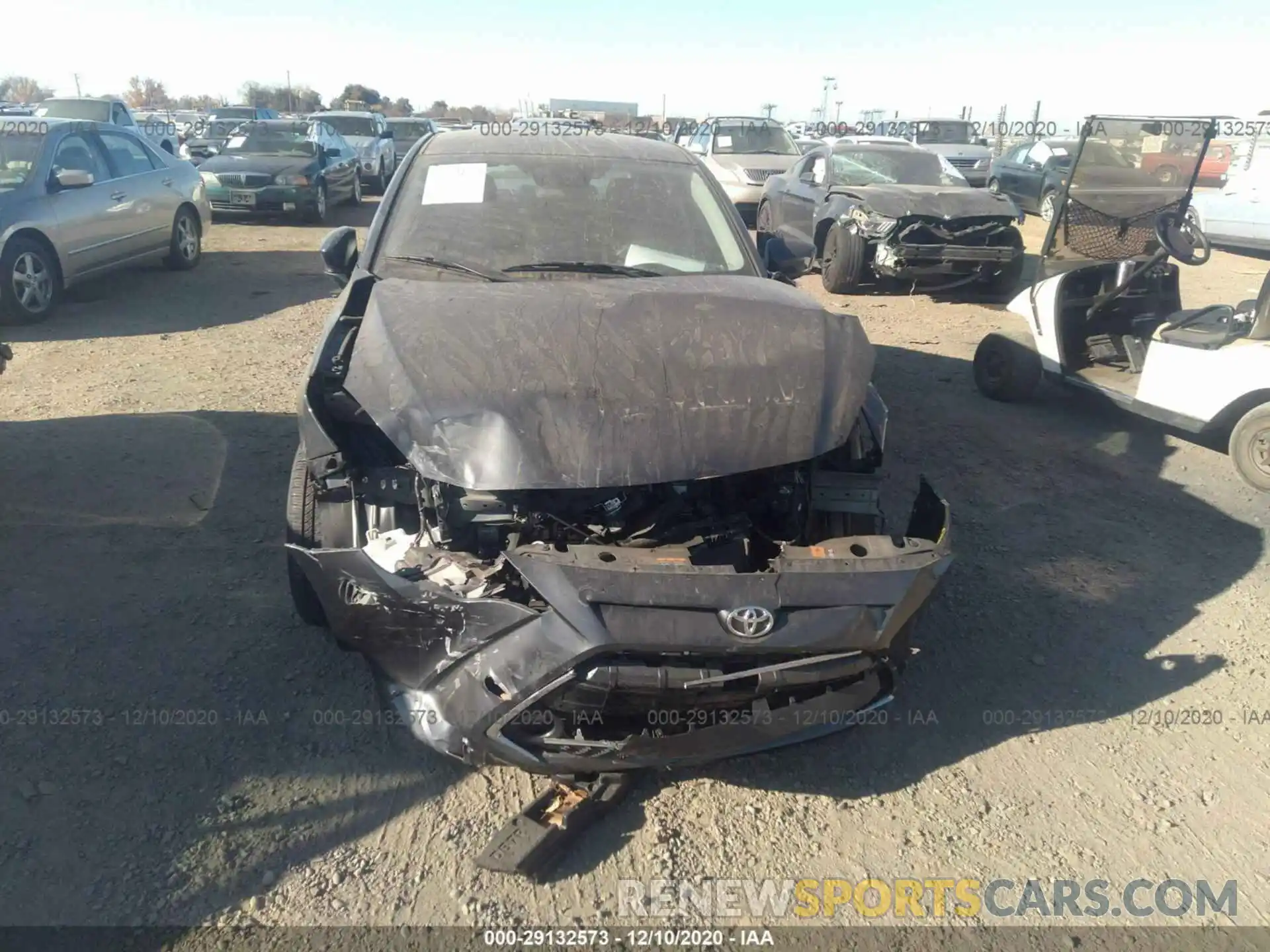 6 Photograph of a damaged car 3MYDLBYV2KY526838 TOYOTA YARIS SEDAN 2019