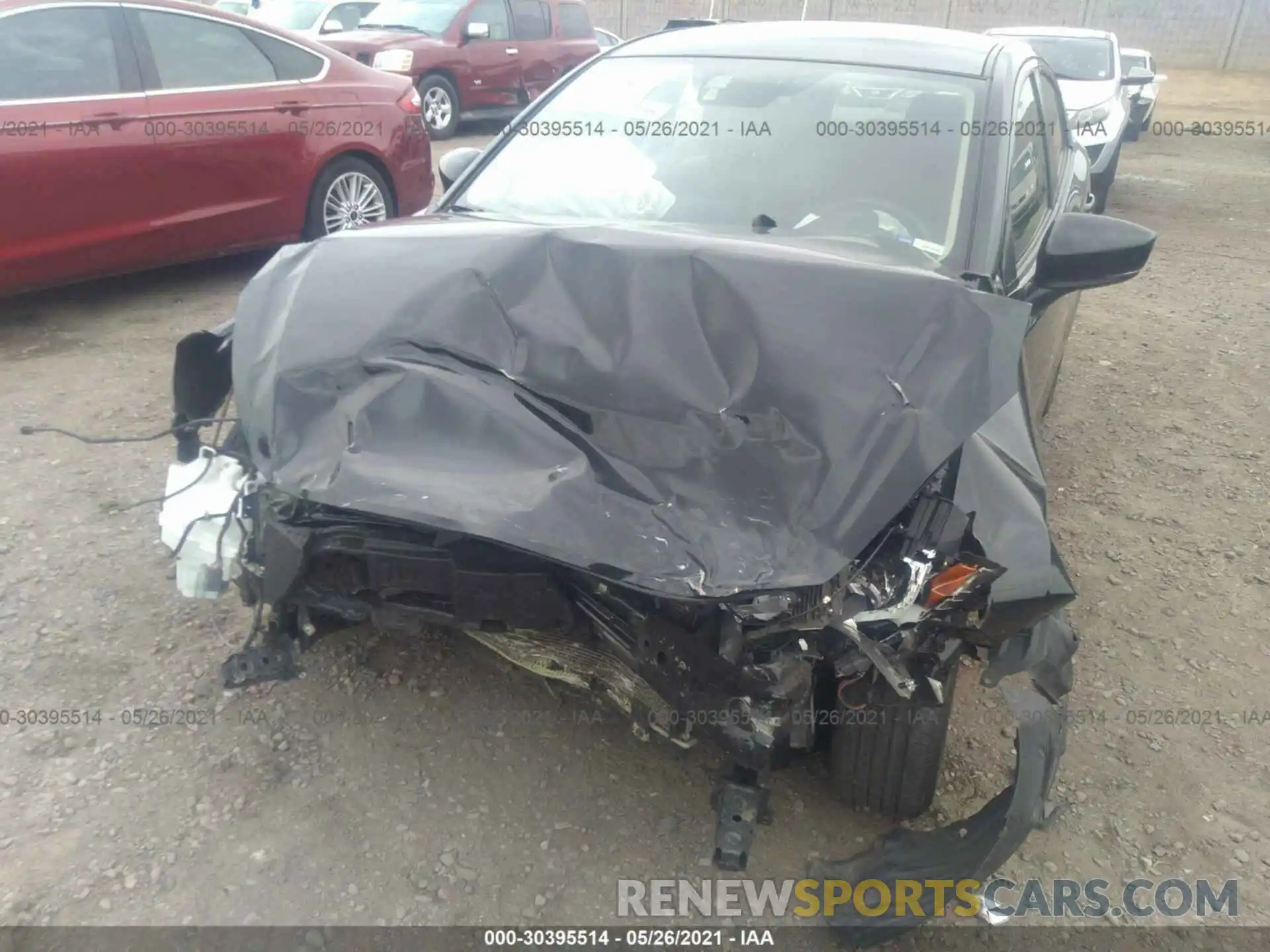 6 Photograph of a damaged car 3MYDLBYV3KY501334 TOYOTA YARIS SEDAN 2019