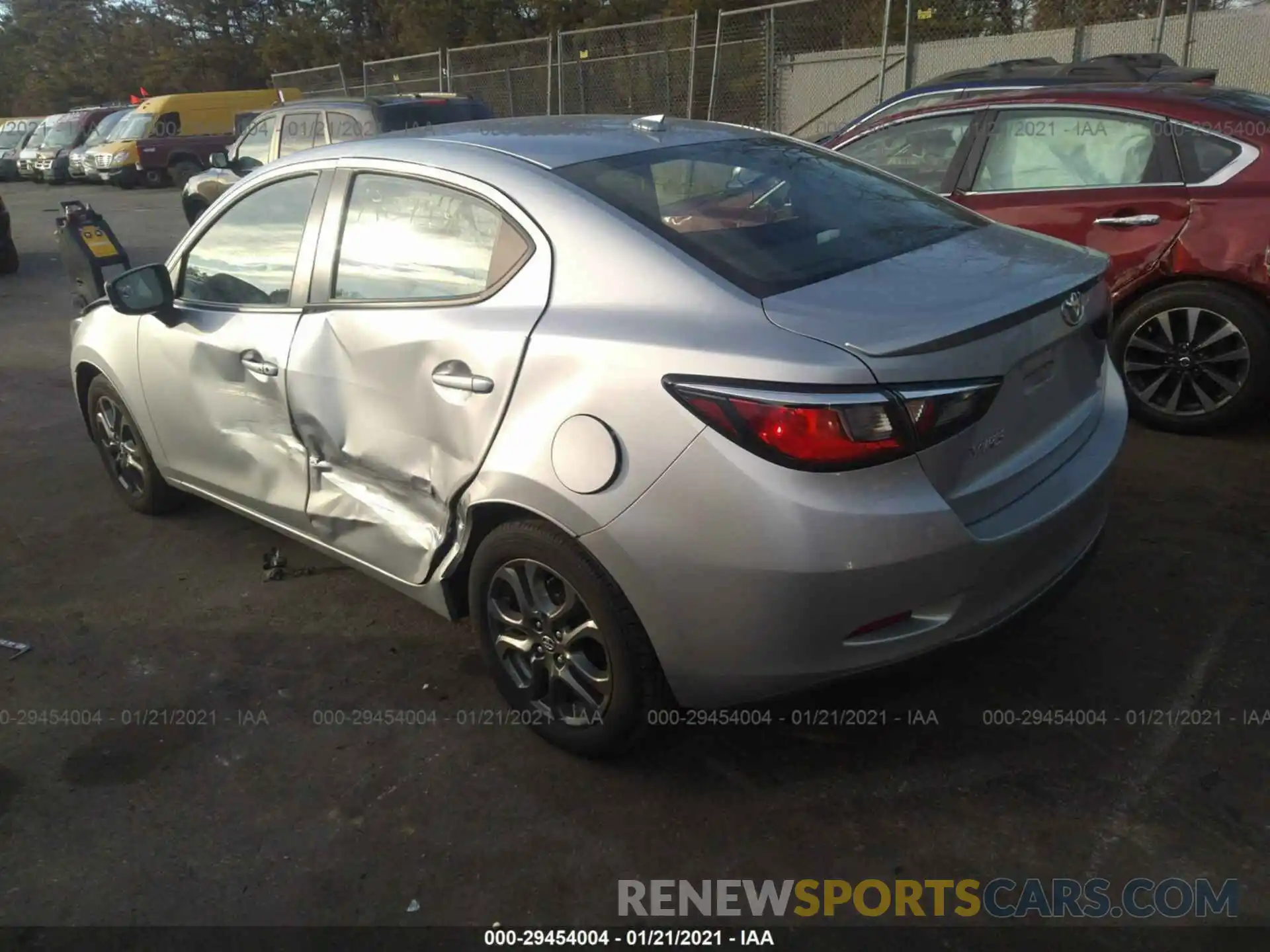 3 Photograph of a damaged car 3MYDLBYV3KY503858 TOYOTA YARIS SEDAN 2019