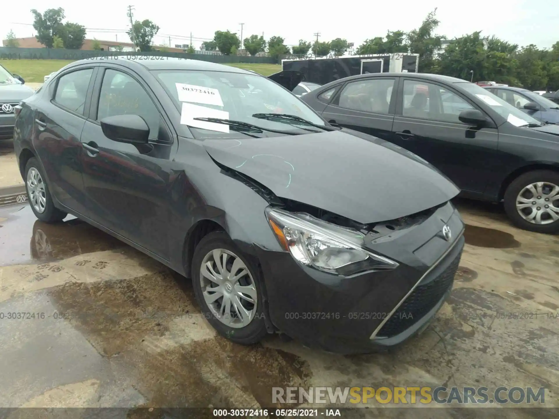 1 Photograph of a damaged car 3MYDLBYV3KY505674 TOYOTA YARIS SEDAN 2019