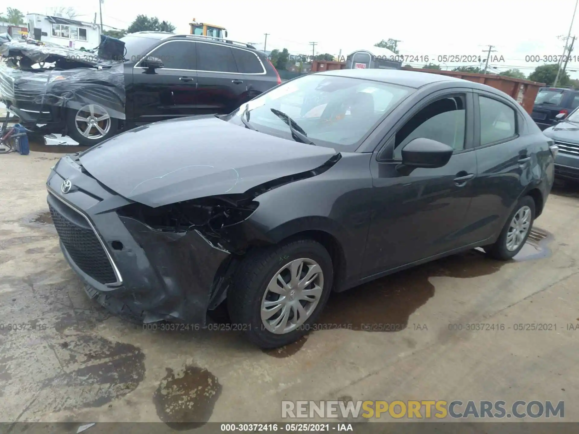 2 Photograph of a damaged car 3MYDLBYV3KY505674 TOYOTA YARIS SEDAN 2019