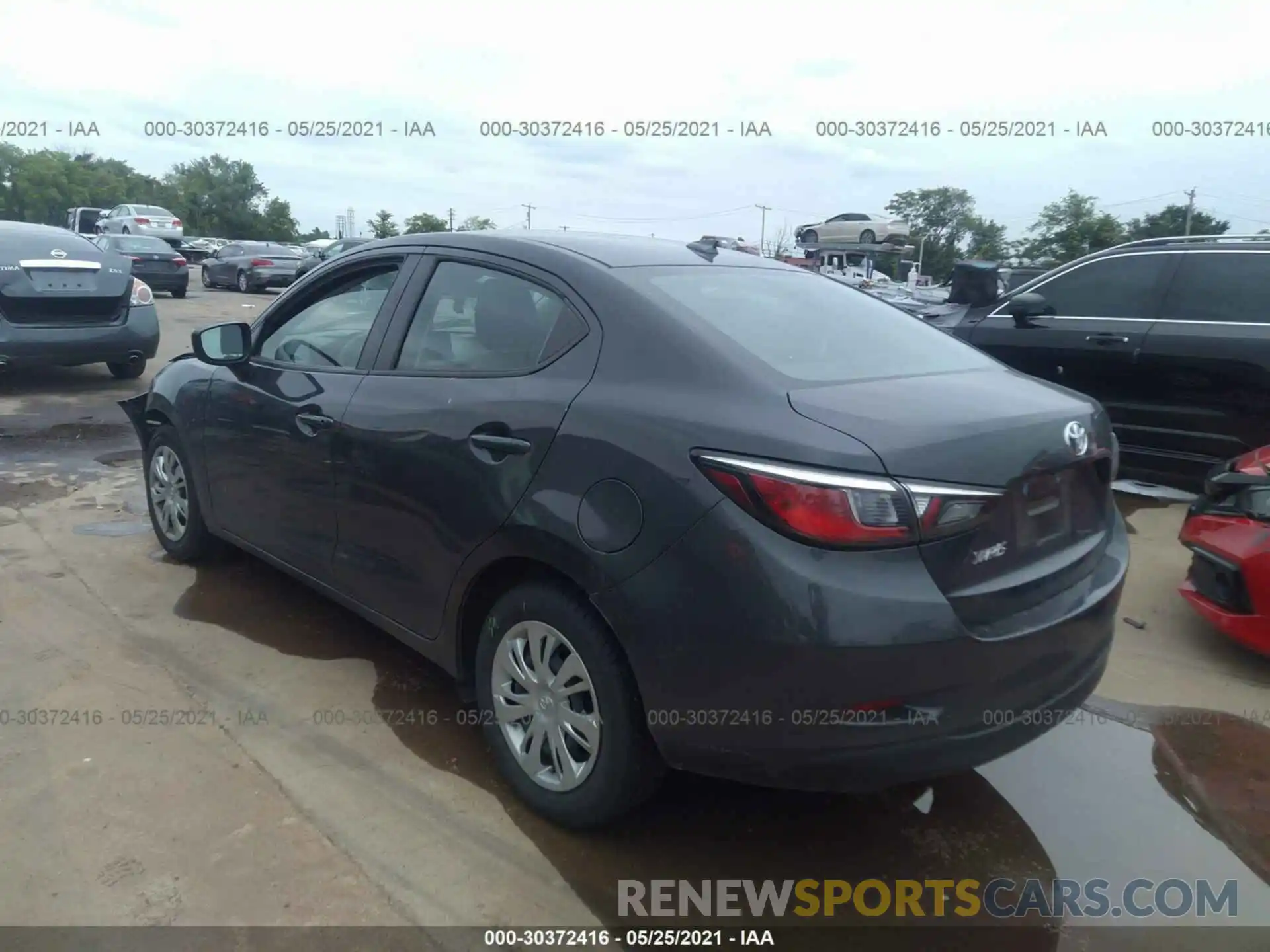 3 Photograph of a damaged car 3MYDLBYV3KY505674 TOYOTA YARIS SEDAN 2019