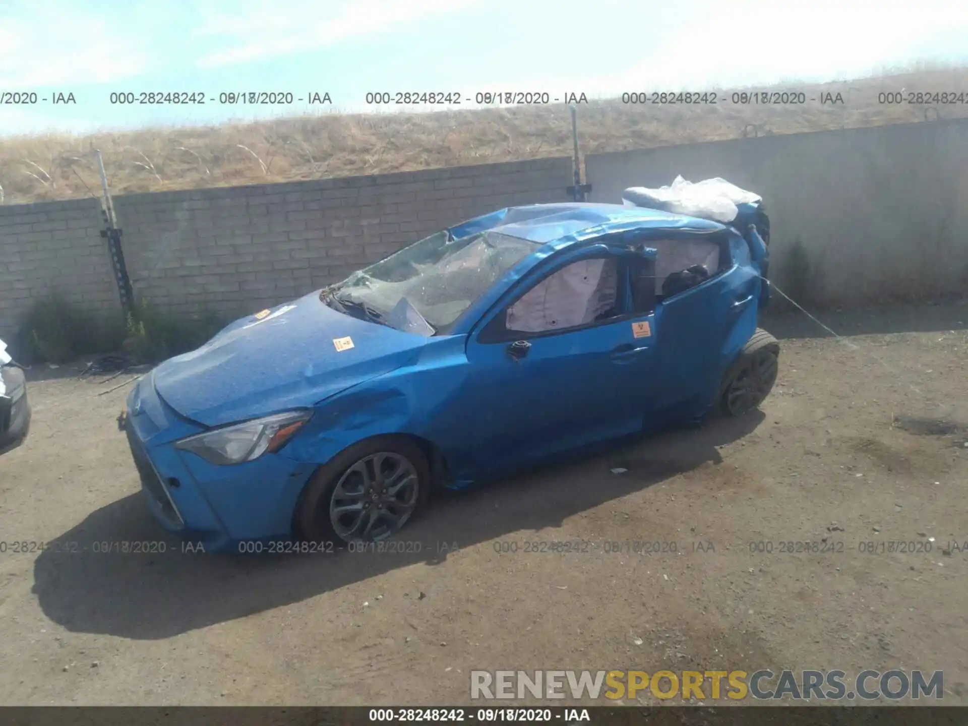 13 Photograph of a damaged car 3MYDLBYV3KY505688 TOYOTA YARIS SEDAN 2019