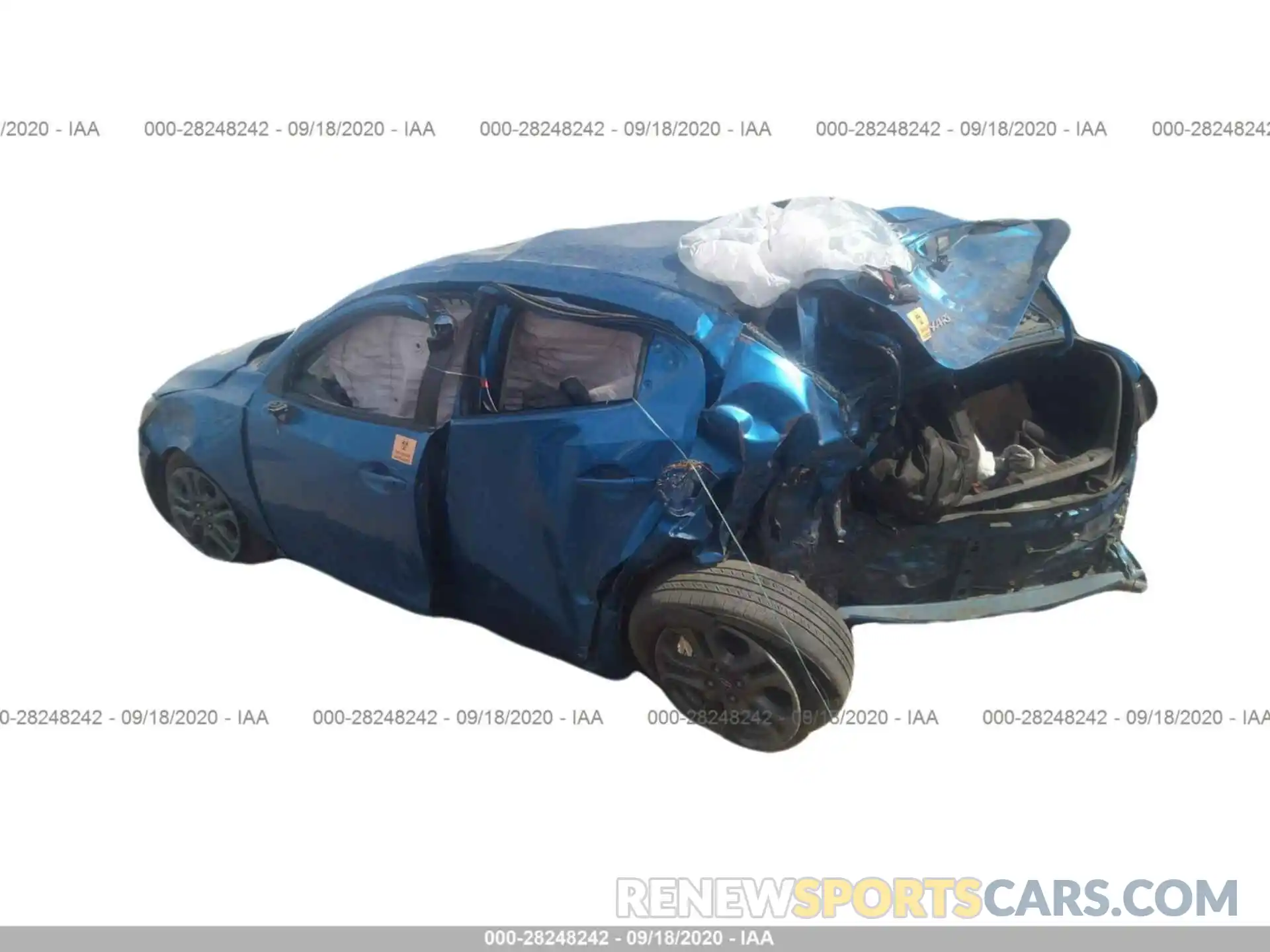 3 Photograph of a damaged car 3MYDLBYV3KY505688 TOYOTA YARIS SEDAN 2019