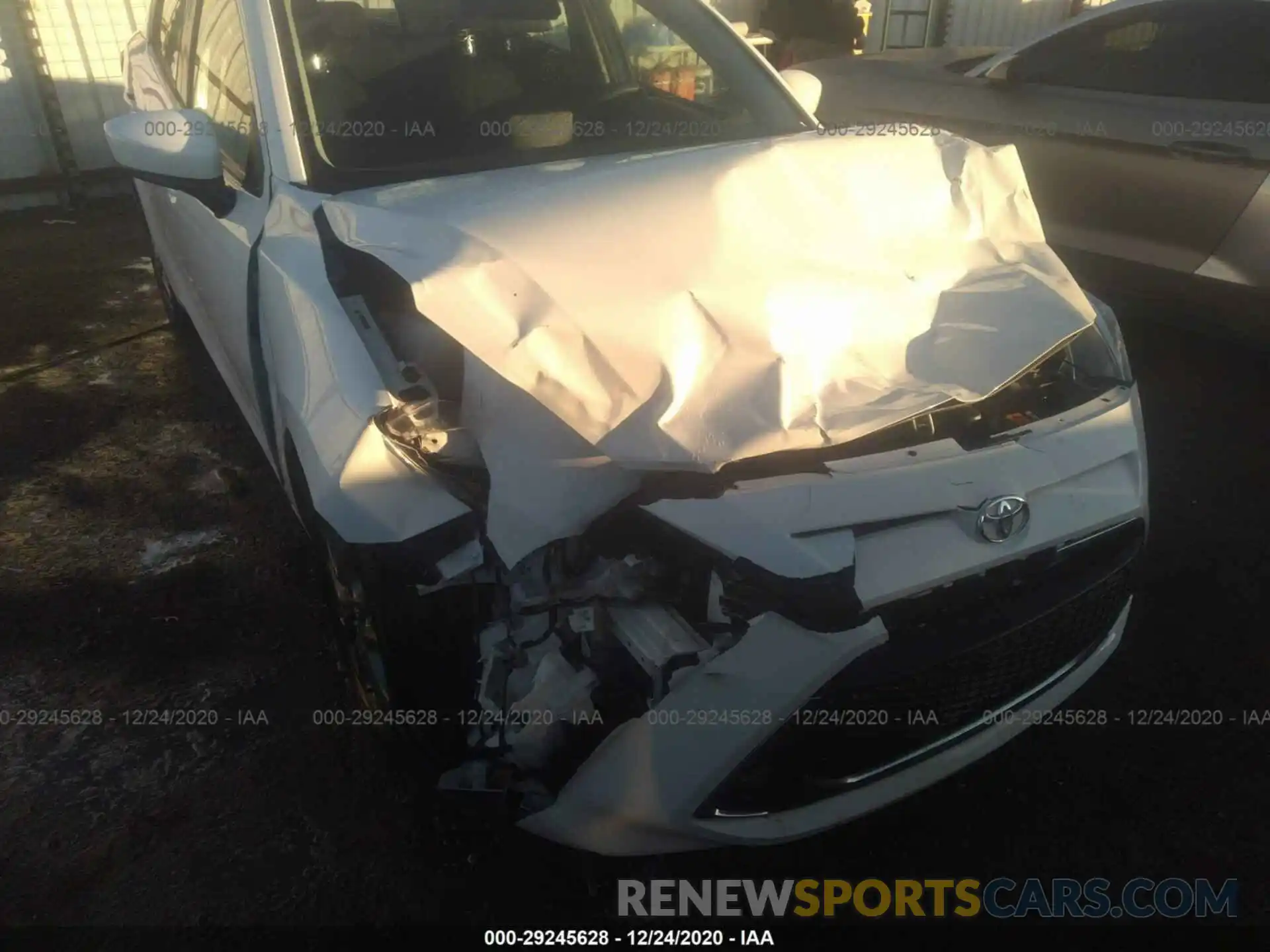 6 Photograph of a damaged car 3MYDLBYV3KY506341 TOYOTA YARIS SEDAN 2019