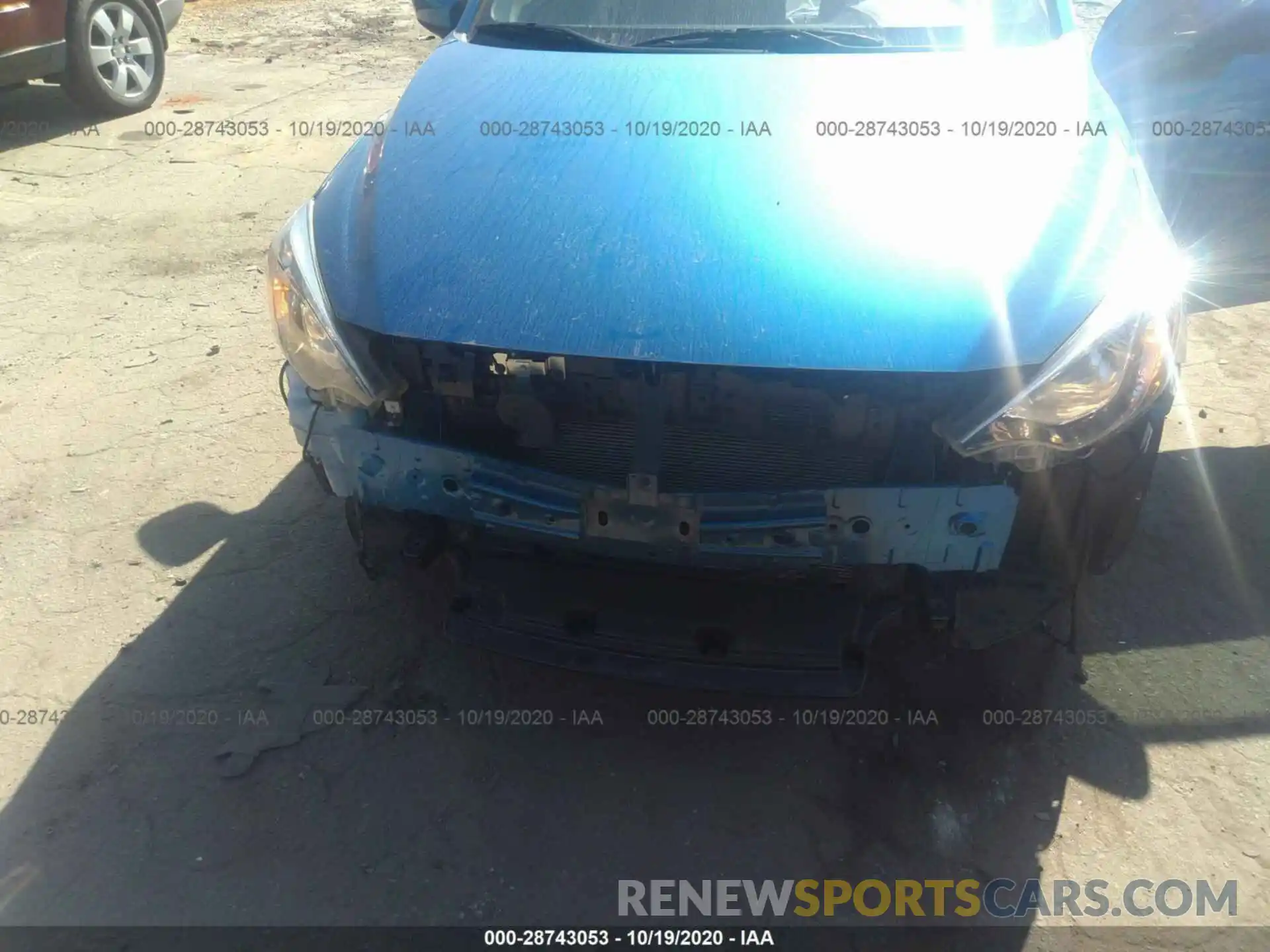 6 Photograph of a damaged car 3MYDLBYV3KY509126 TOYOTA YARIS SEDAN 2019