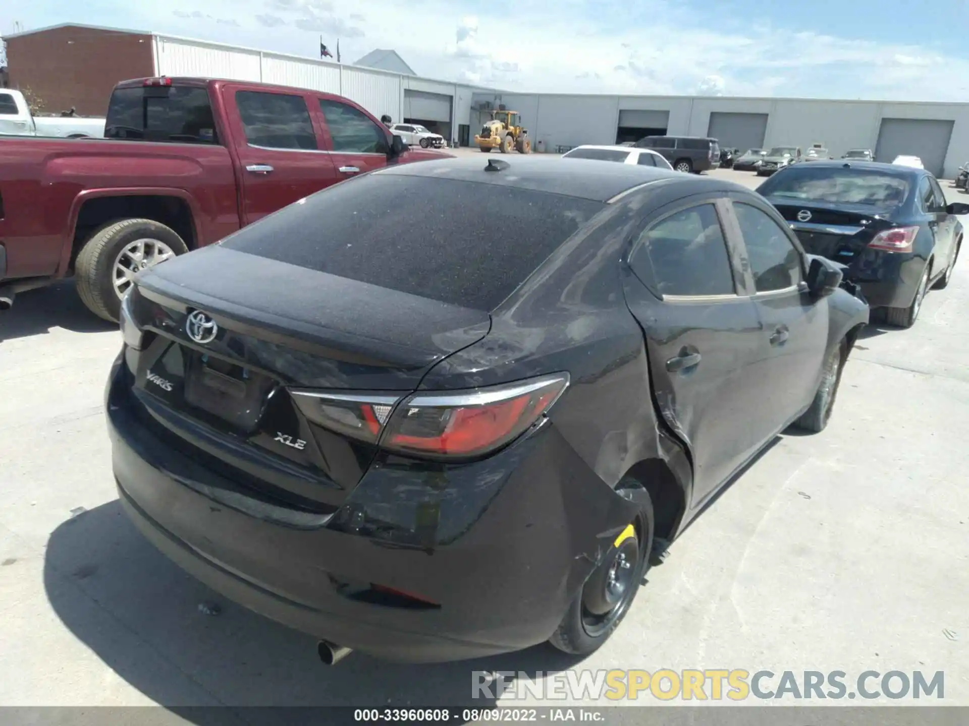 4 Photograph of a damaged car 3MYDLBYV3KY514021 TOYOTA YARIS SEDAN 2019