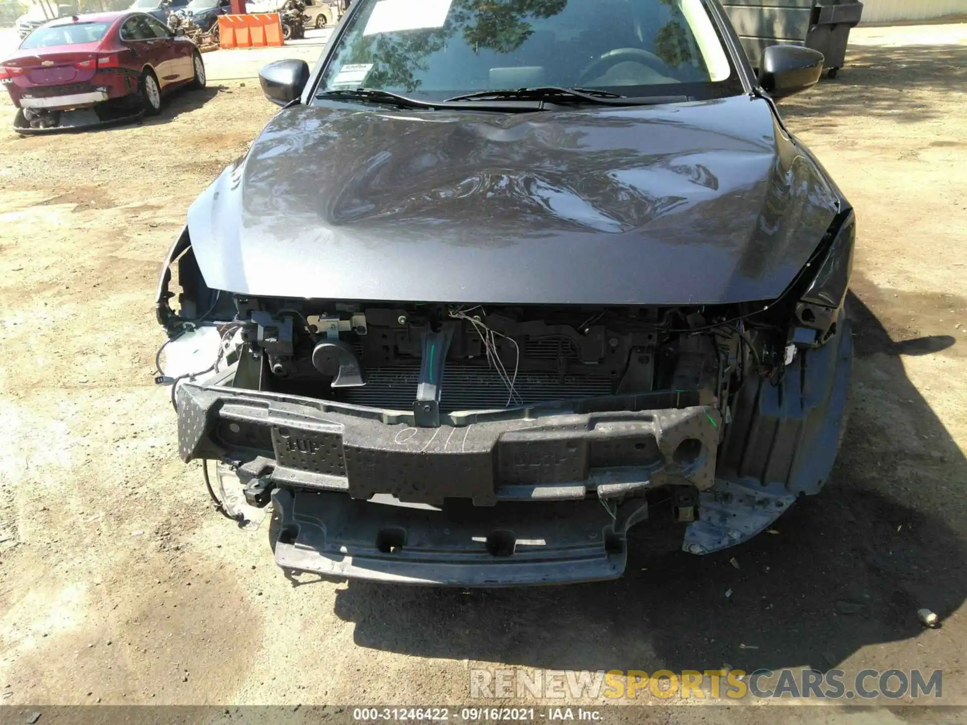 6 Photograph of a damaged car 3MYDLBYV3KY517887 TOYOTA YARIS SEDAN 2019