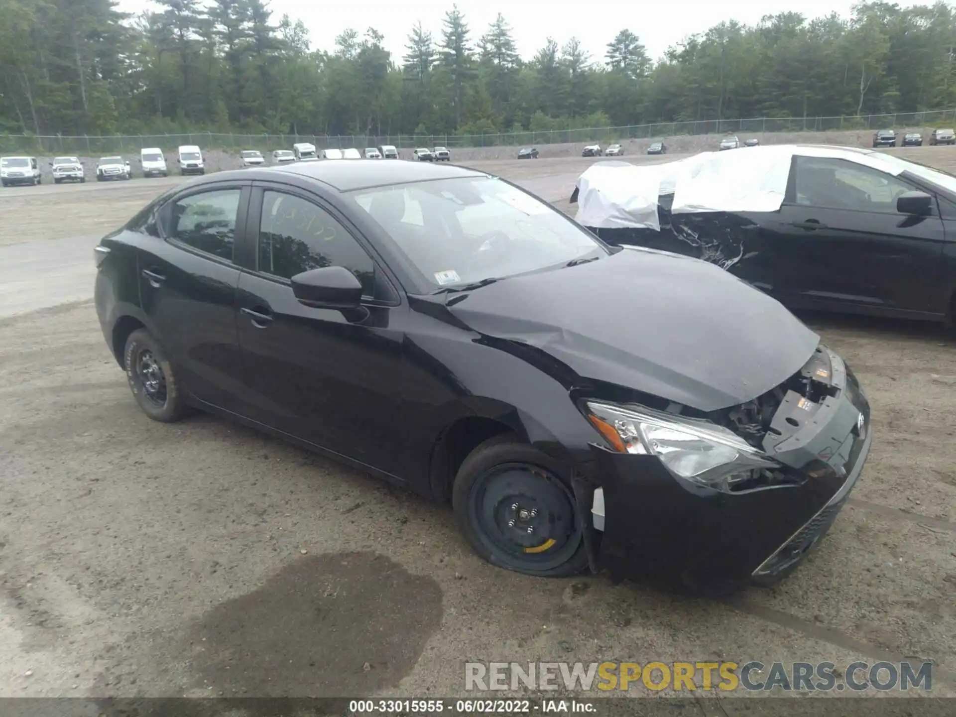 1 Photograph of a damaged car 3MYDLBYV3KY521437 TOYOTA YARIS SEDAN 2019