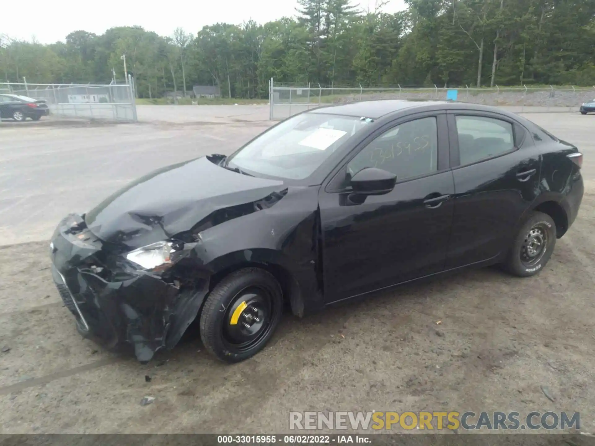 2 Photograph of a damaged car 3MYDLBYV3KY521437 TOYOTA YARIS SEDAN 2019