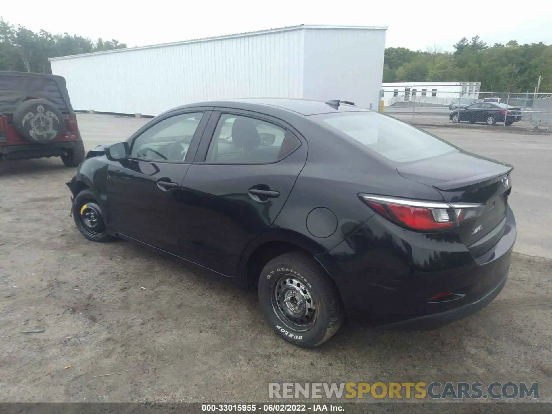 3 Photograph of a damaged car 3MYDLBYV3KY521437 TOYOTA YARIS SEDAN 2019