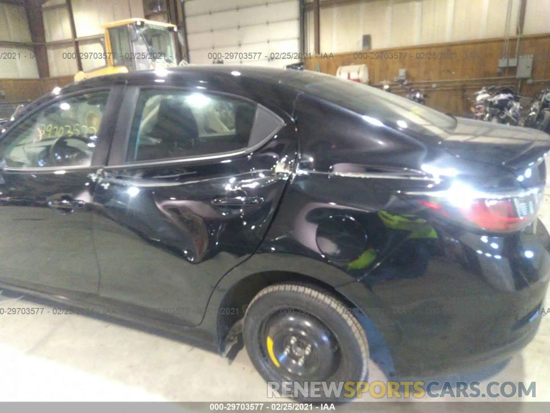 6 Photograph of a damaged car 3MYDLBYV3KY524144 TOYOTA YARIS SEDAN 2019