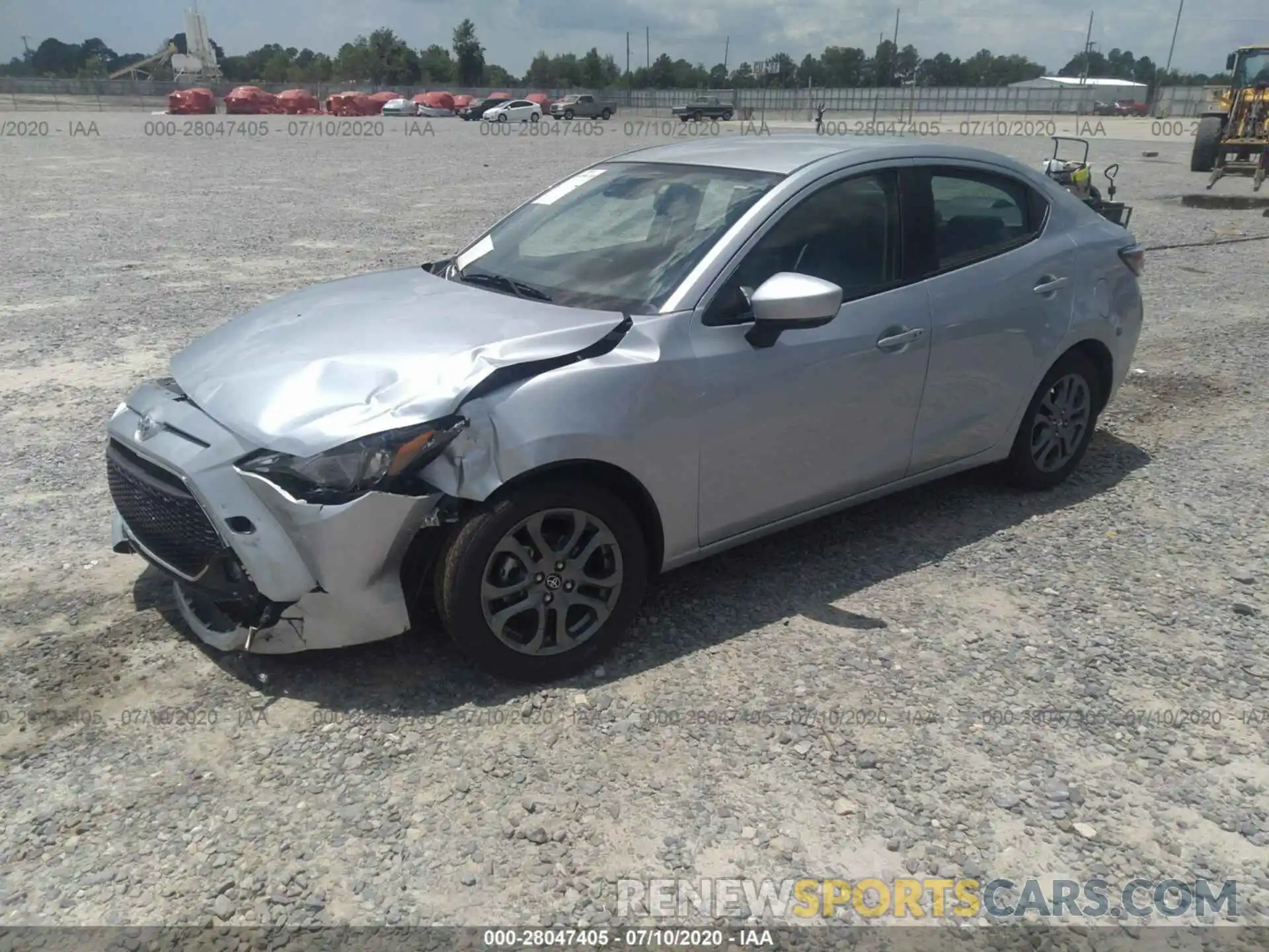 2 Photograph of a damaged car 3MYDLBYV3KY524421 TOYOTA YARIS SEDAN 2019