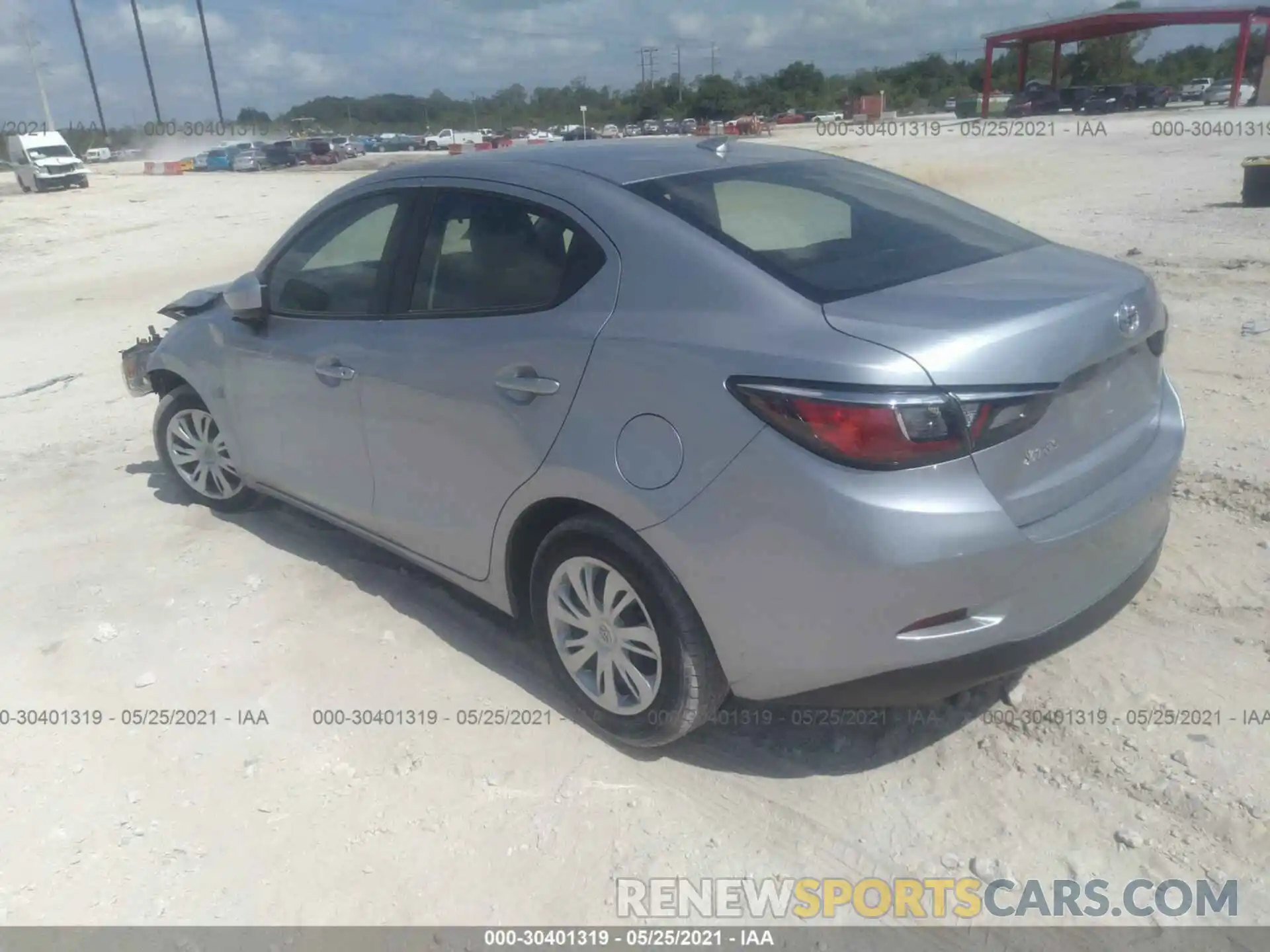 3 Photograph of a damaged car 3MYDLBYV3KY528162 TOYOTA YARIS SEDAN 2019