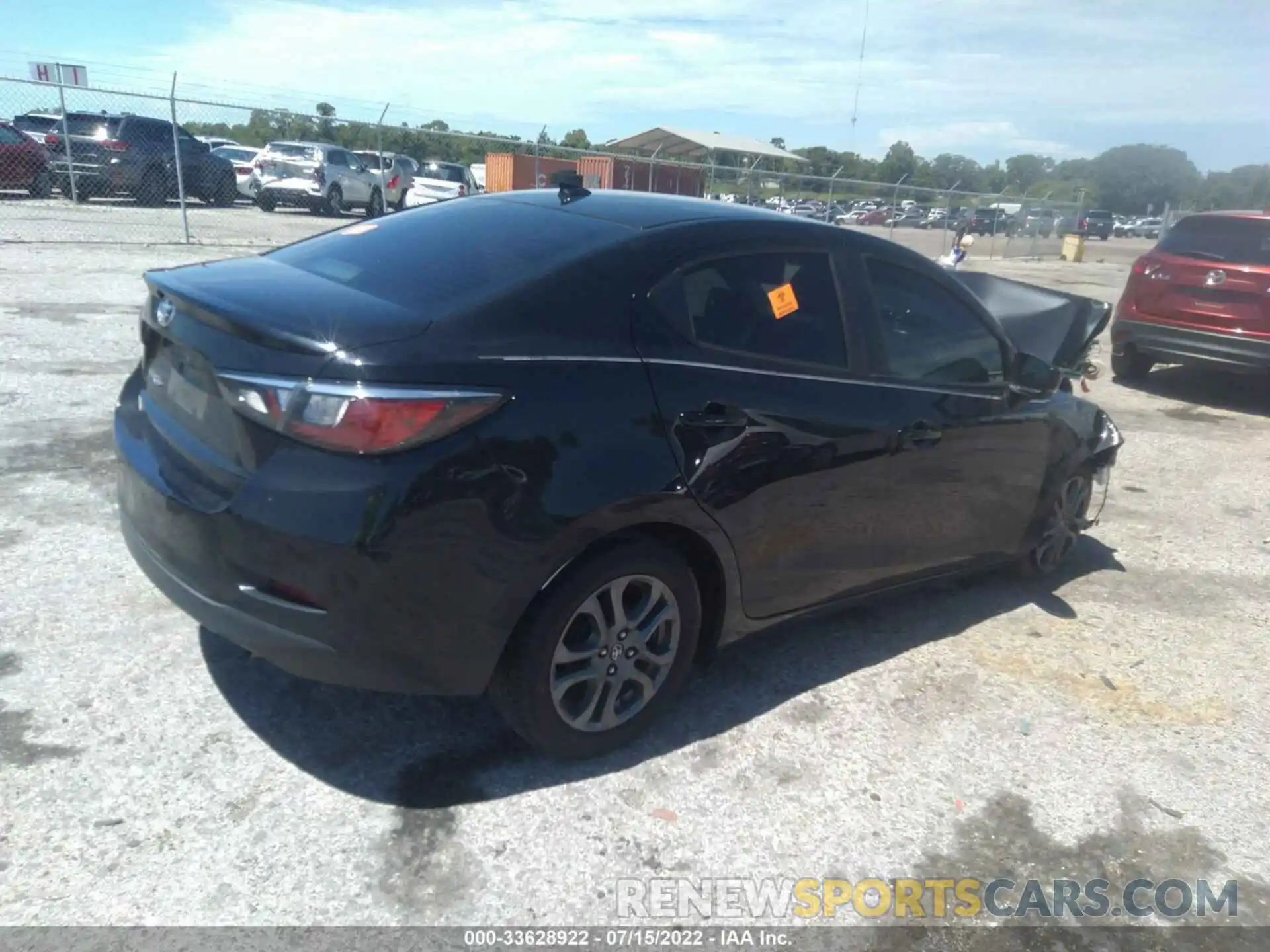 4 Photograph of a damaged car 3MYDLBYV3KY528193 TOYOTA YARIS SEDAN 2019