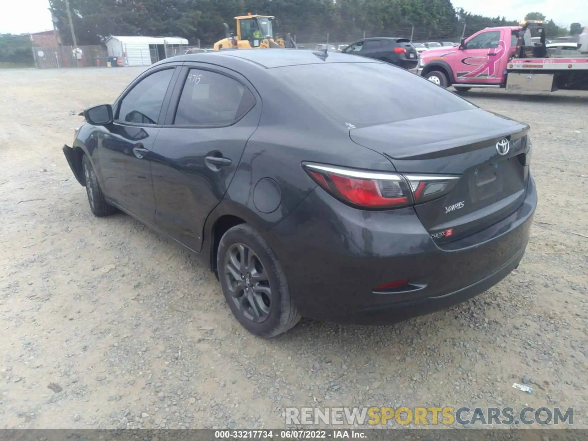 3 Photograph of a damaged car 3MYDLBYV4KY502346 TOYOTA YARIS SEDAN 2019