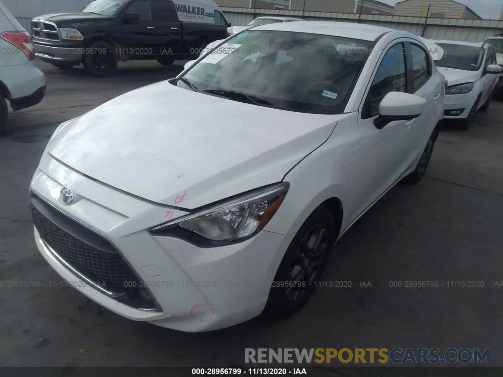 2 Фотография поврежденного автомобиля 3MYDLBYV4KY503562 TOYOTA YARIS SEDAN 2019