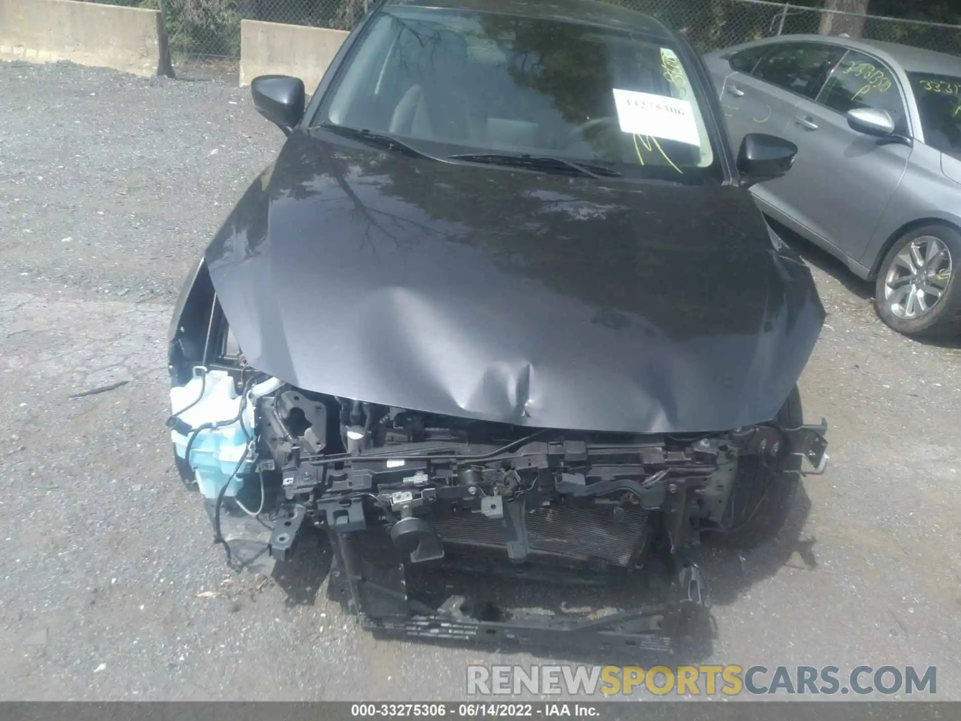 6 Photograph of a damaged car 3MYDLBYV4KY507837 TOYOTA YARIS SEDAN 2019