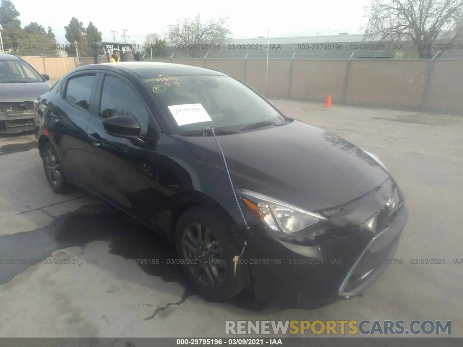 1 Photograph of a damaged car 3MYDLBYV4KY508325 TOYOTA YARIS SEDAN 2019