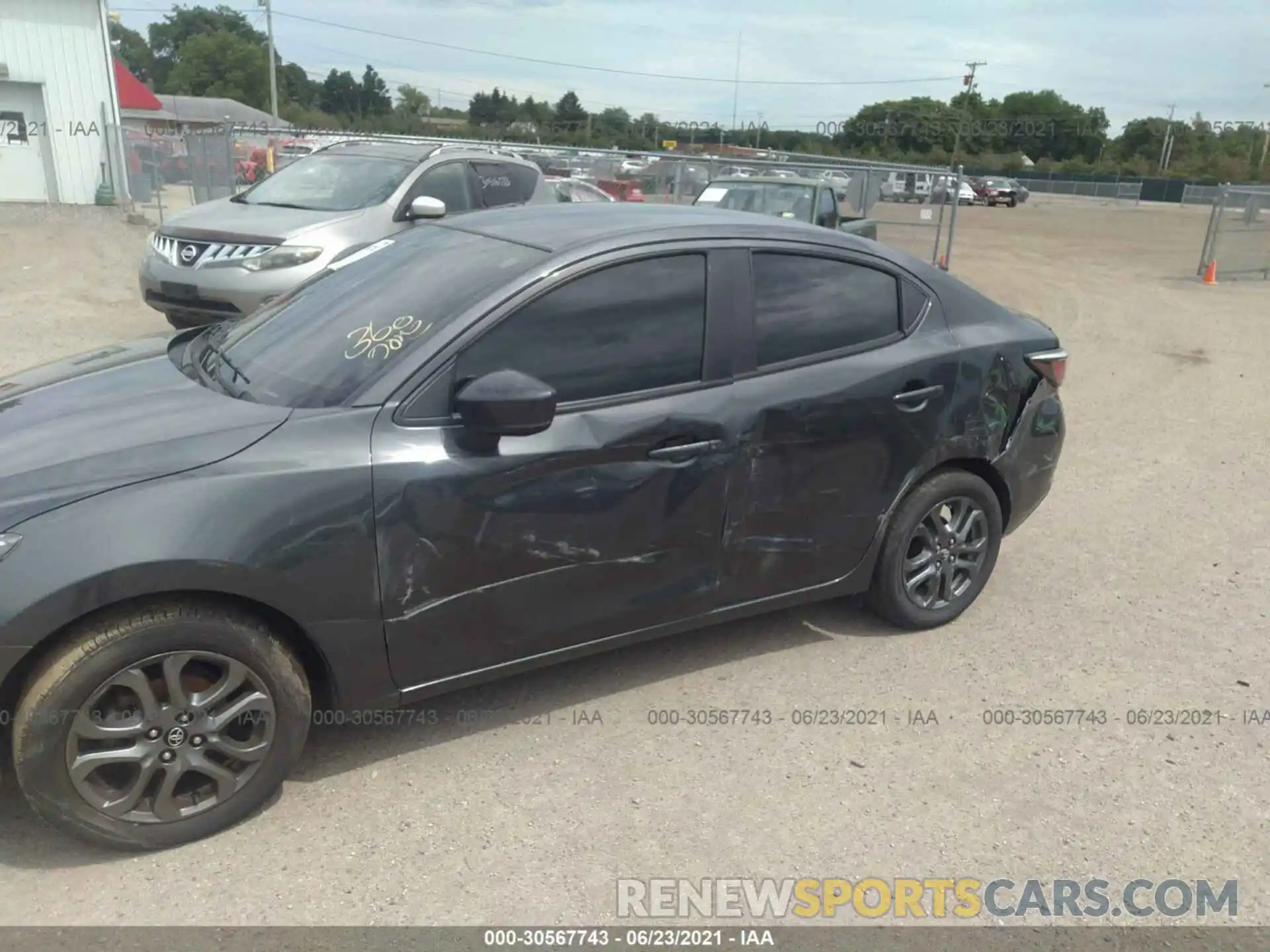 6 Photograph of a damaged car 3MYDLBYV4KY508793 TOYOTA YARIS SEDAN 2019