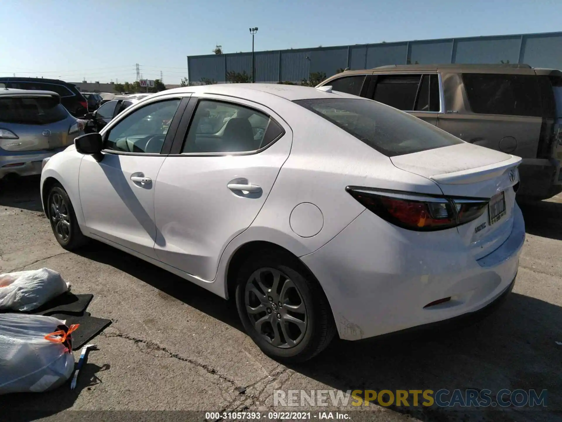 3 Photograph of a damaged car 3MYDLBYV4KY515775 TOYOTA YARIS SEDAN 2019