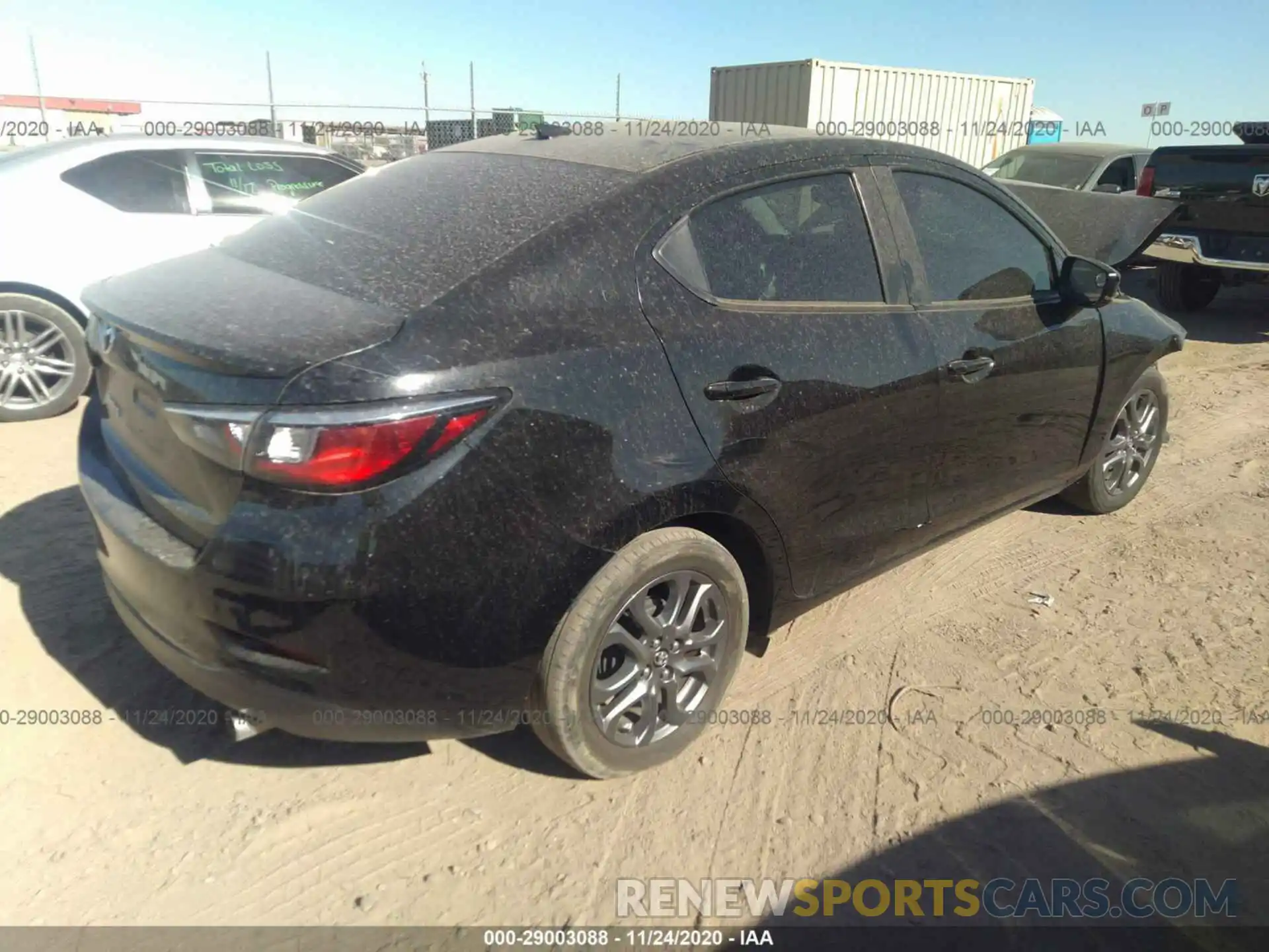 4 Photograph of a damaged car 3MYDLBYV4KY517252 TOYOTA YARIS SEDAN 2019