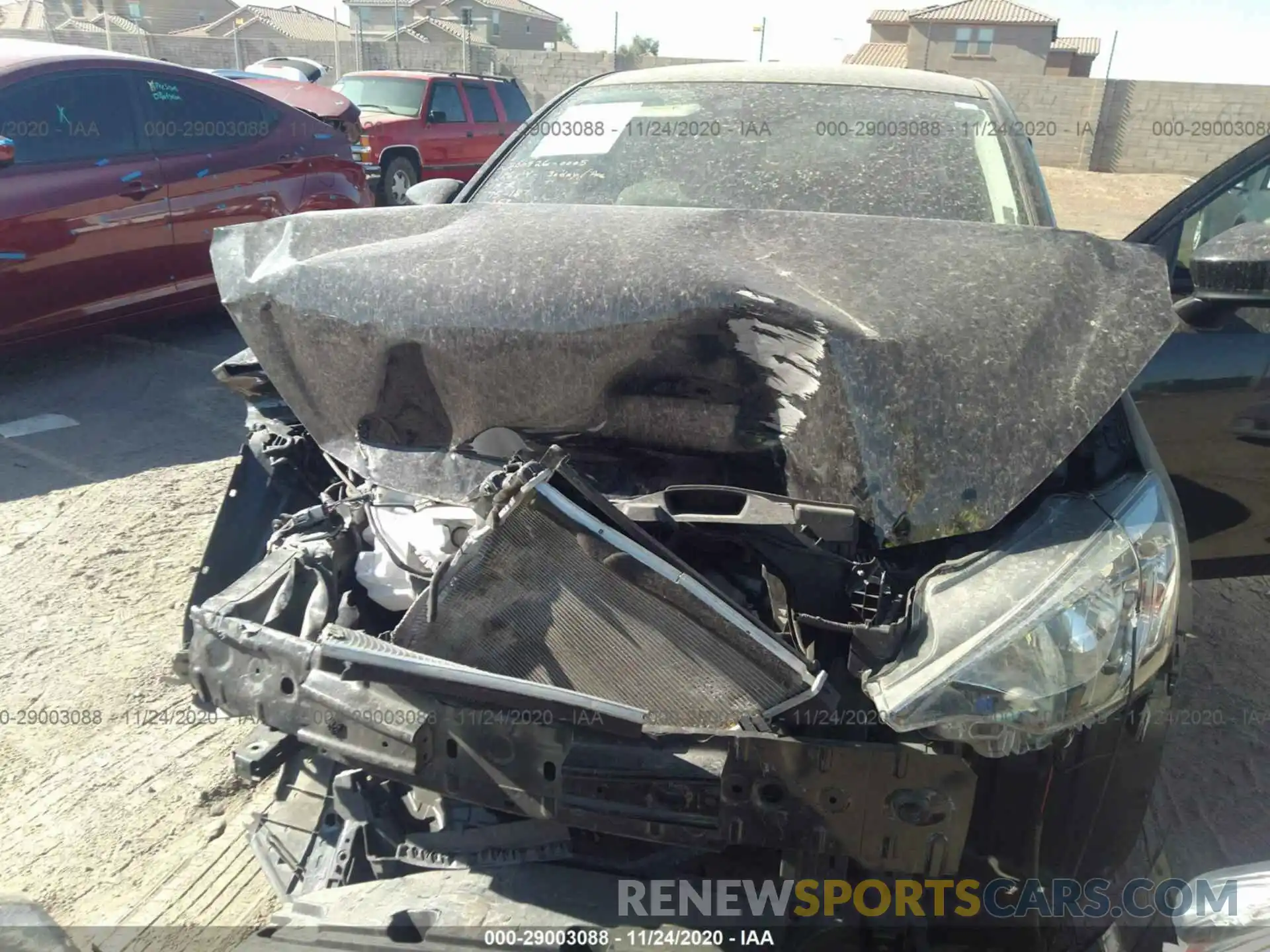 6 Photograph of a damaged car 3MYDLBYV4KY517252 TOYOTA YARIS SEDAN 2019