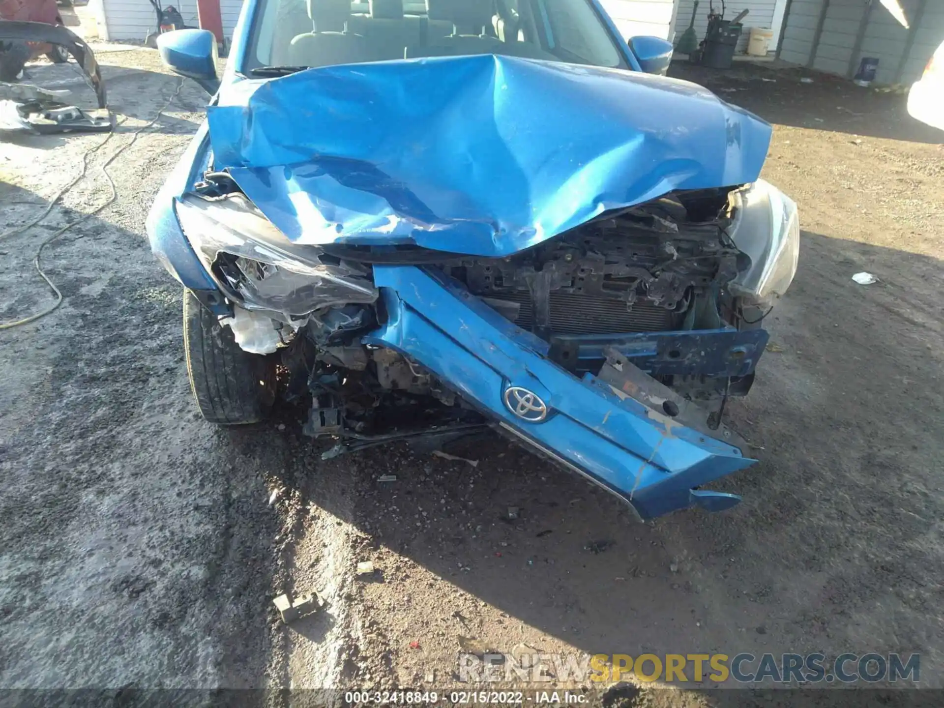 6 Photograph of a damaged car 3MYDLBYV4KY520118 TOYOTA YARIS SEDAN 2019