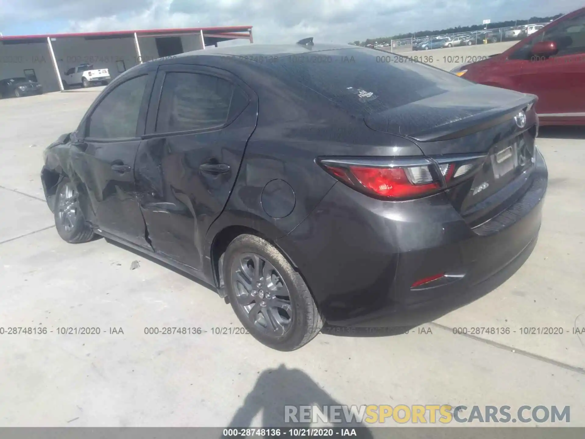 3 Photograph of a damaged car 3MYDLBYV4KY524329 TOYOTA YARIS SEDAN 2019